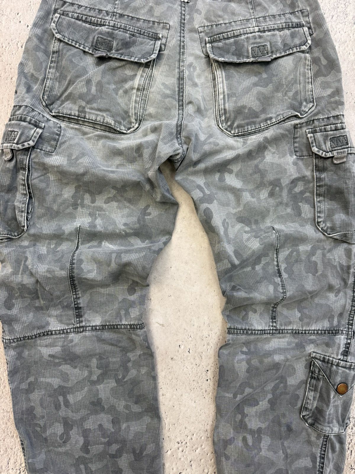 20471120 × Japanese Brand BANDAGE PARACHUTE JUNYA WATANABE STYLE CARGO PANTS JEANS Y2K Size US 32 / EU 48 - 11 Thumbnail