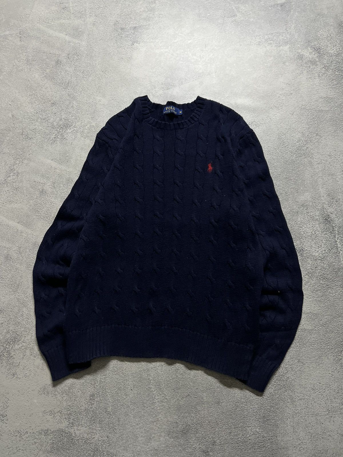 Polo Ralph Lauren × Vintage Vintage Y2k Polo By Ralph Lauren 💙 Knit Sweater 00’s Size US M / EU 48-50 / 2 - 3 Thumbnail