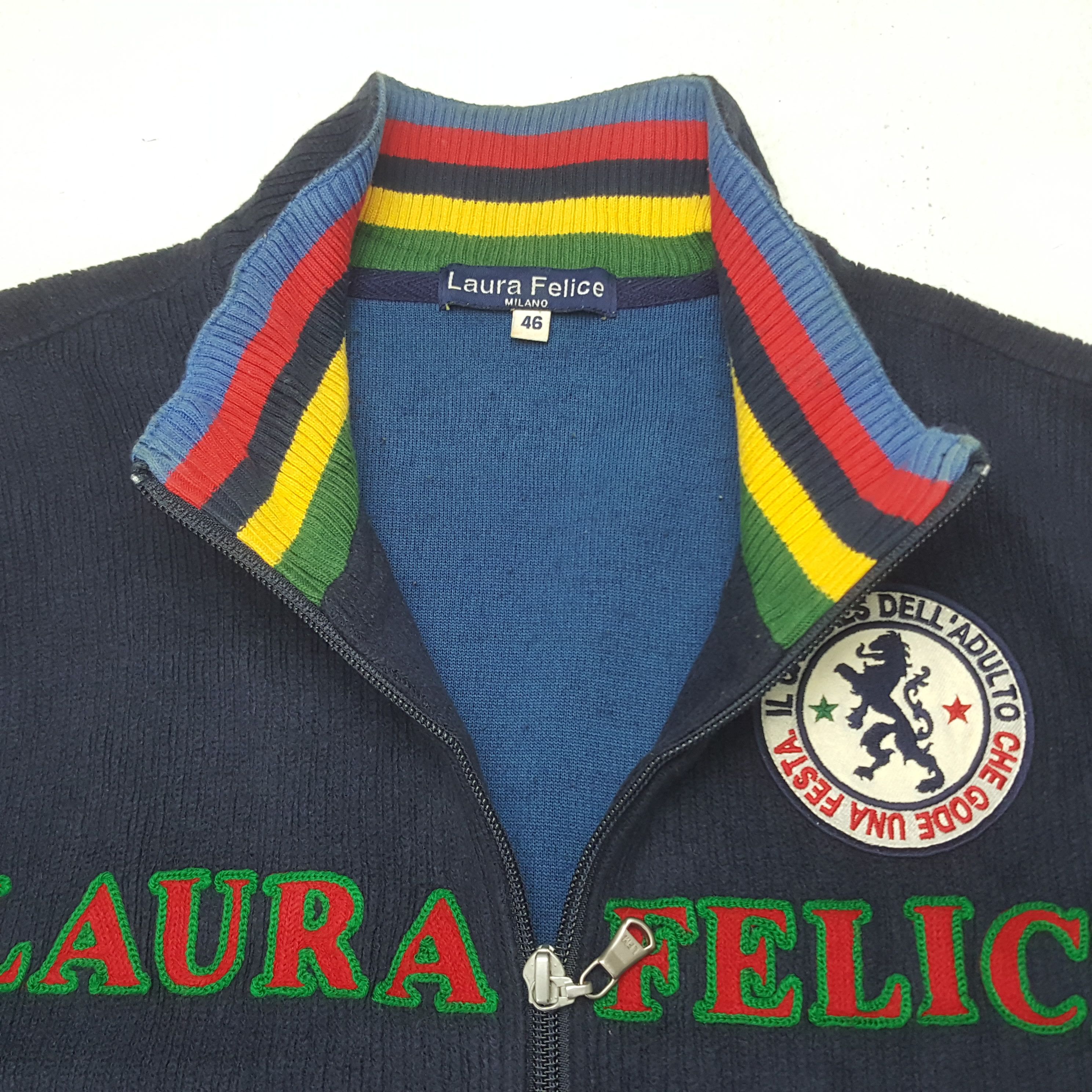 Designer × Japanese Brand × Vintage Vintage Laura Felice 1932 Japanese Brand Knitwear Sweater Size US S / EU 44-46 / 1 - 4 Thumbnail
