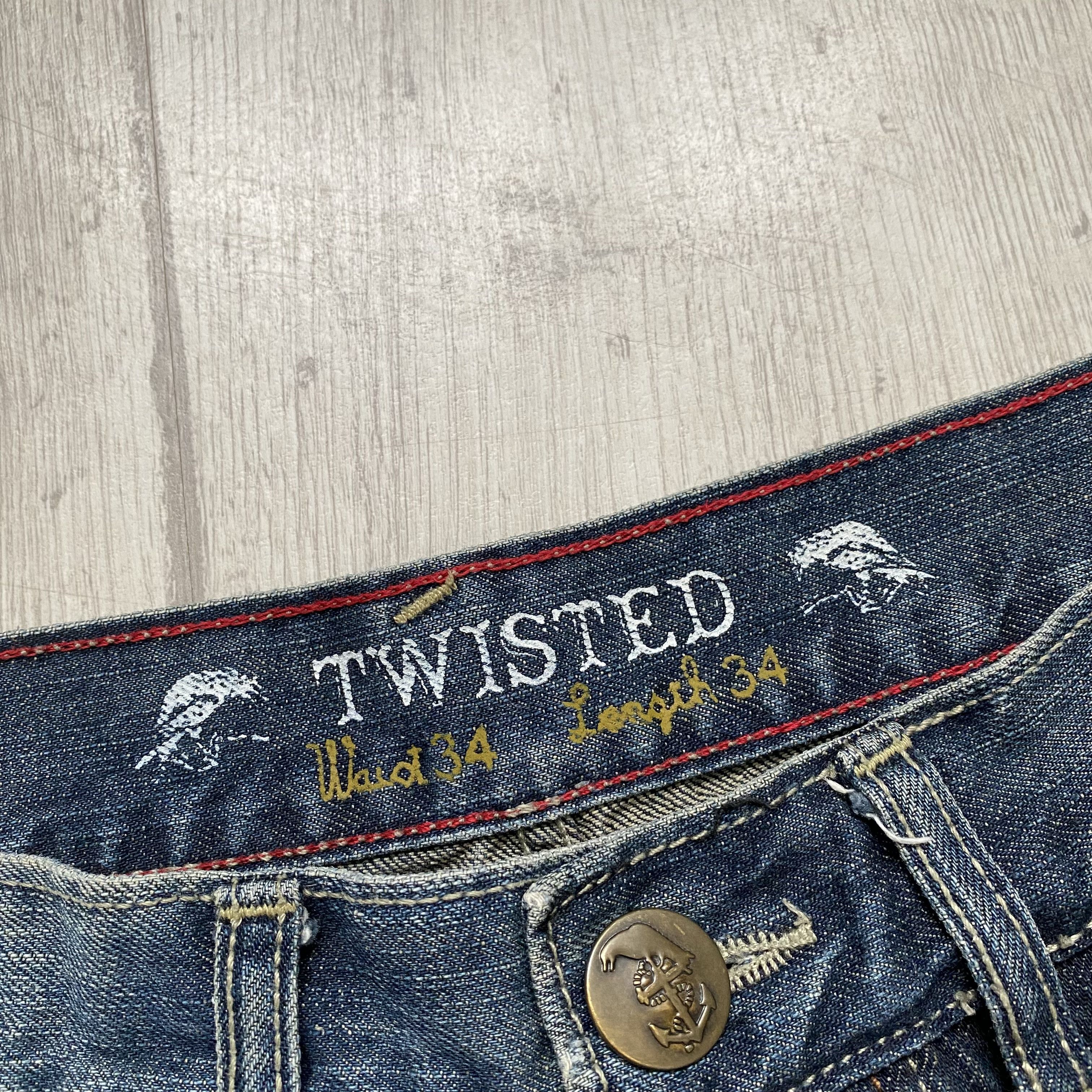 If Six Was Nine 👖 Vintage If6was9 style Avan-garde jeans japanese LGB denim Size US 32 / EU 48 - 6 Thumbnail