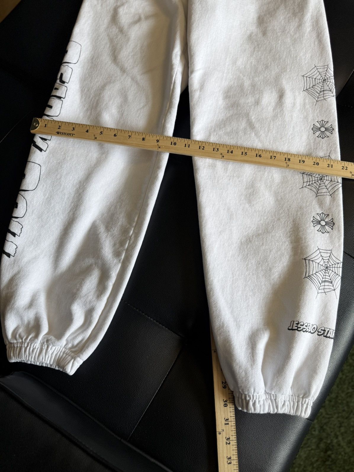Chrome Hearts Chrome Hearts Matty Deadly Doll Jessy Sweatpants Size L 🧼 Size US 32 / EU 48 - 24 Thumbnail