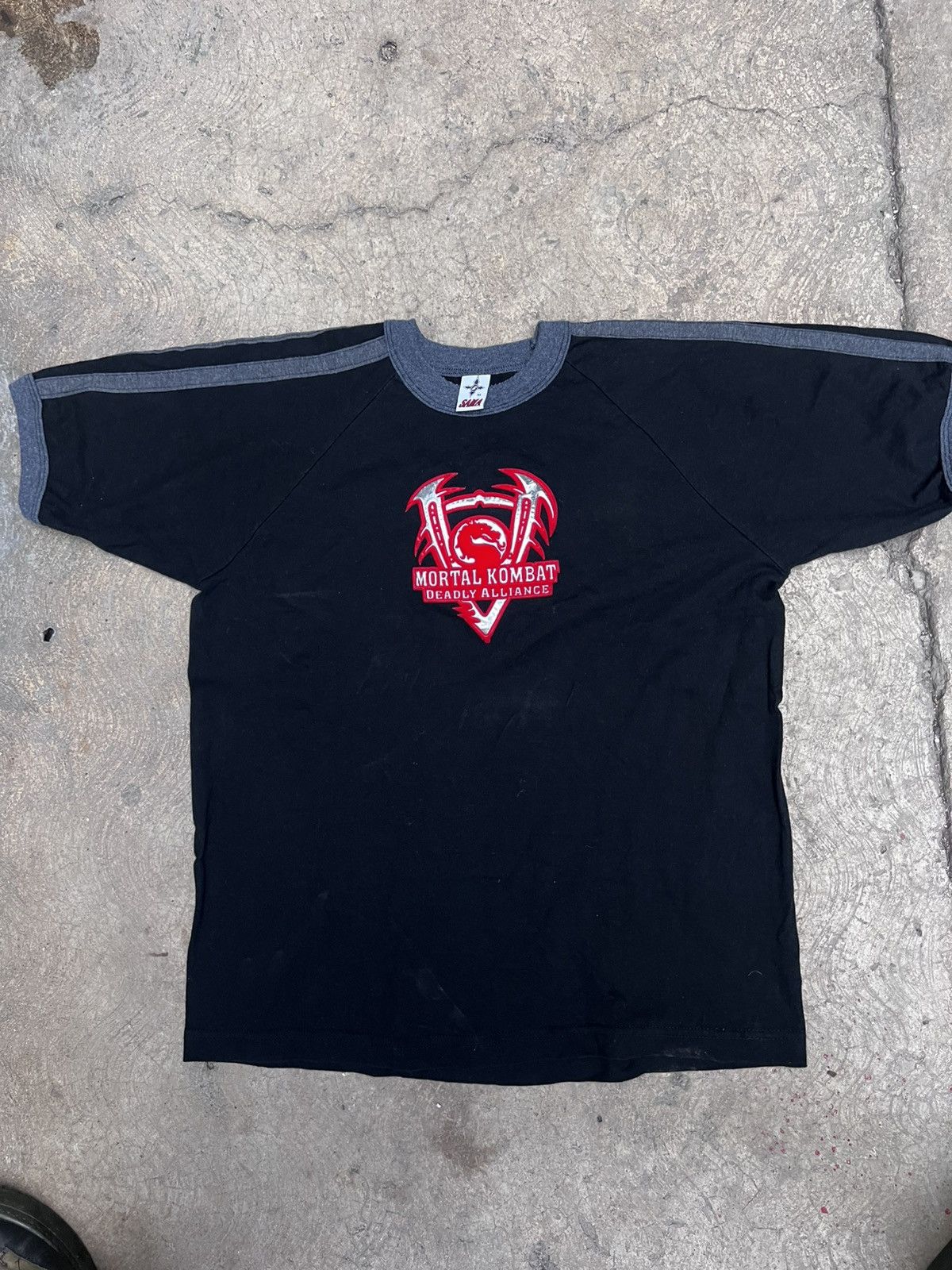 Vintage Mortal Kombat: Deadly Alliance vintage t shirt Size US M / EU 48-50 / 2 - 1 Thumbnail