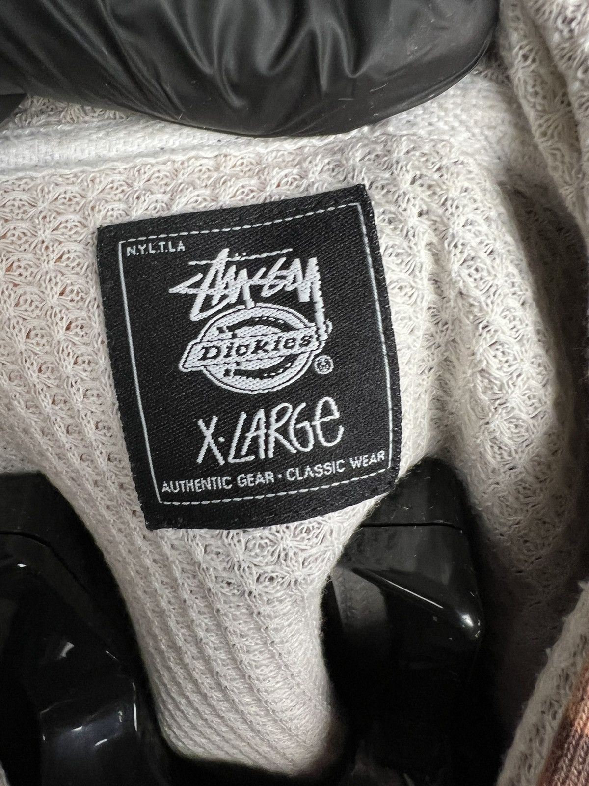 Dickies × Stussy × Vintage Rare Vintage Stüssy & Dickies distressed hoodie Size US XL / EU 56 / 4 - 9 Thumbnail