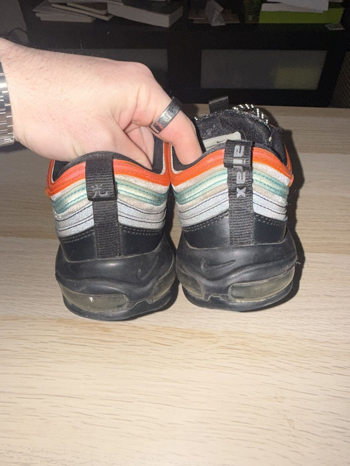 Nike Nike Air Max 97 On Air Neon Seoul Size US 11 / EU 44 - 5 Thumbnail