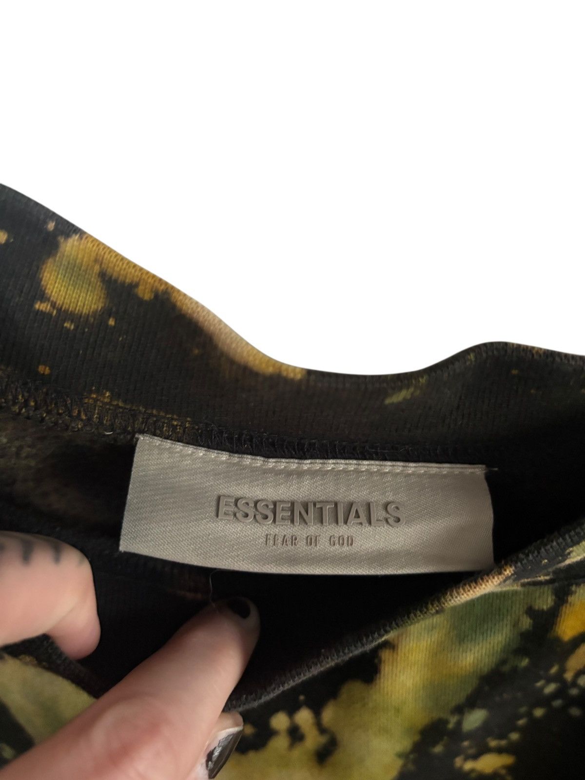 Essentials Custom Tie-dye Fear of God Essentials Logo Sweatshirt Size US XL / EU 56 / 4 - 3 Thumbnail