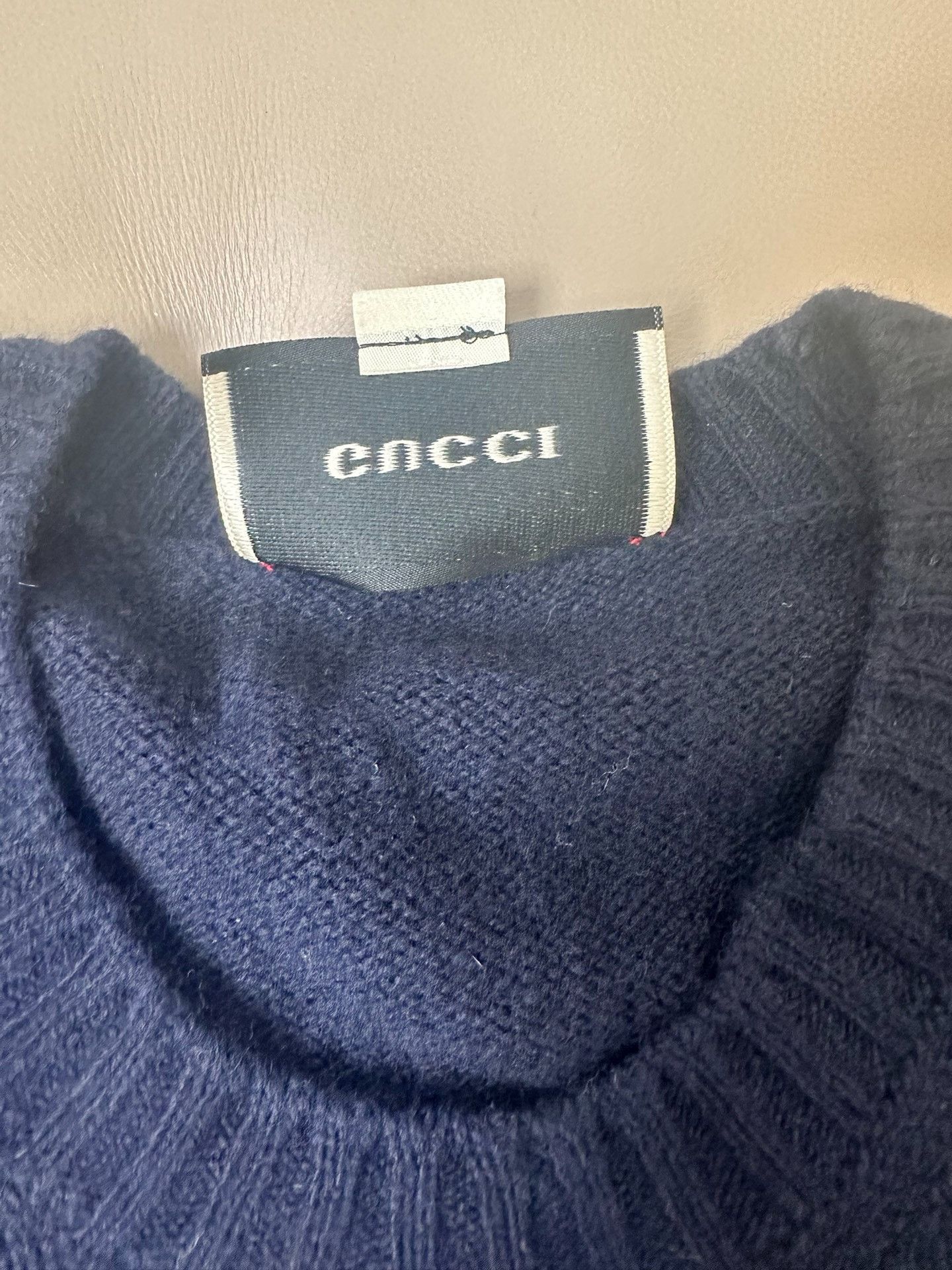 Gucci Gucci Eagle embroidered wool sweater 2501-Nextarrow Size US L / EU 52-54 / 3 - 4 Thumbnail