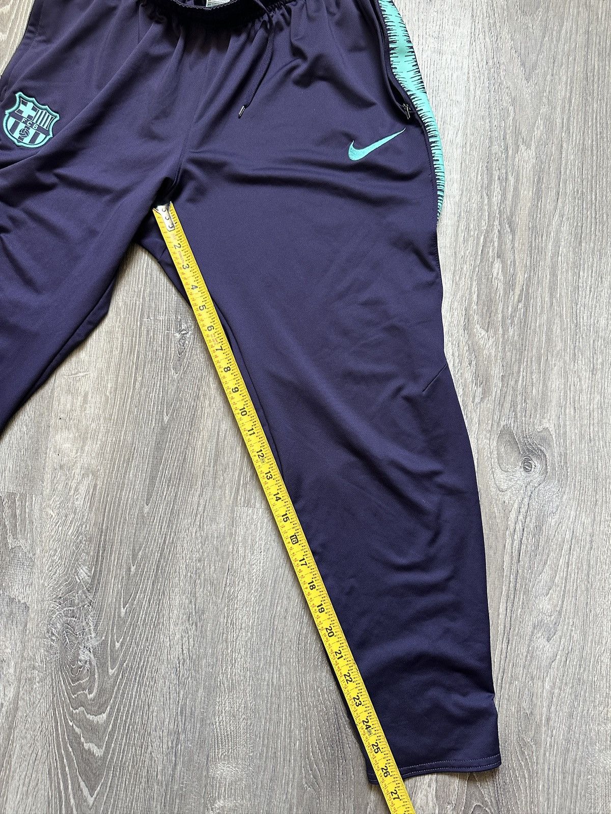 Nike Vintage FC Barcelona Training Joggers Size US 36 / EU 52 - 5 Thumbnail