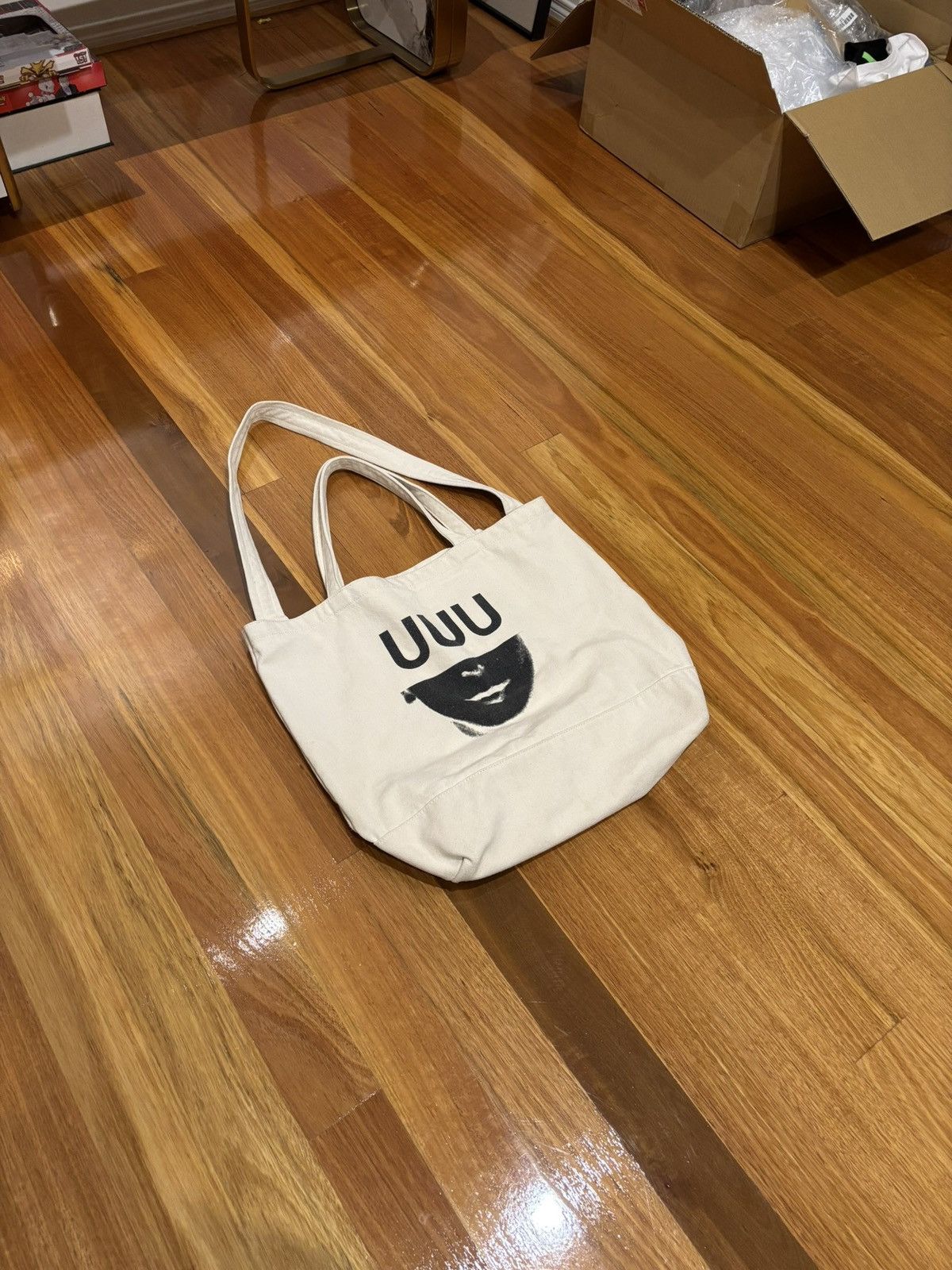 Undercover Undercover Jun Takahashi UUU 2 Way Crossbody Canvas Tote Size ONE SIZE - 3 Thumbnail