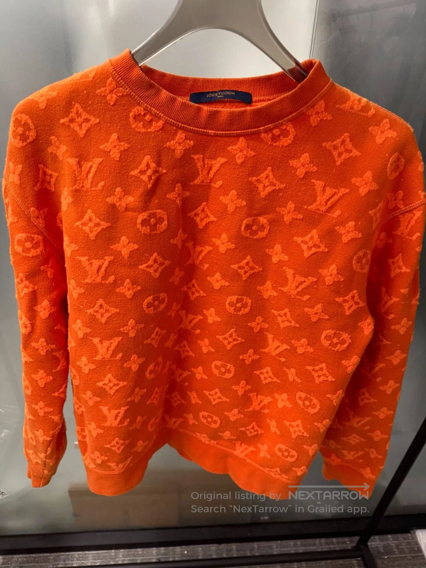 Louis Vuitton Louis Vuitton Orange Logo Hoodie XS. Size XS / US 0-2 / IT 36-38 - 1 Thumbnail