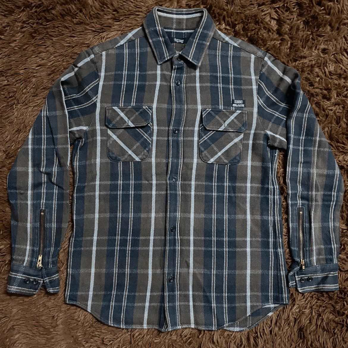Undercover Sz 2 Undercover 09AW Undercoverism Plaid Shirt Jacket-2508 Size US M / EU 48-50 / 2 - 1 Thumbnail