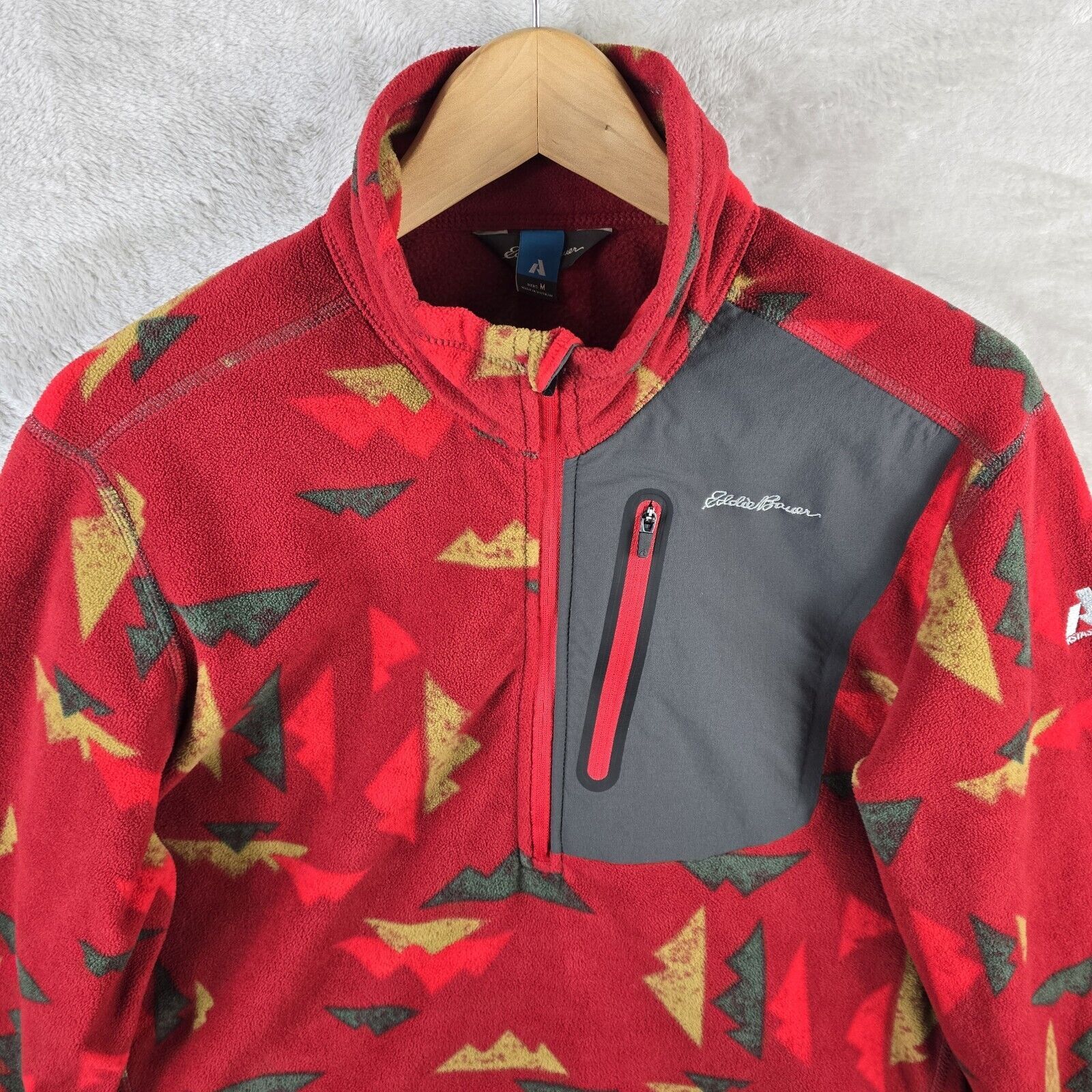 Eddie Bauer Eddie Bauer First Ascent Men's Medium Fleece Aztec Western Size US M / EU 48-50 / 2 - 3 Thumbnail