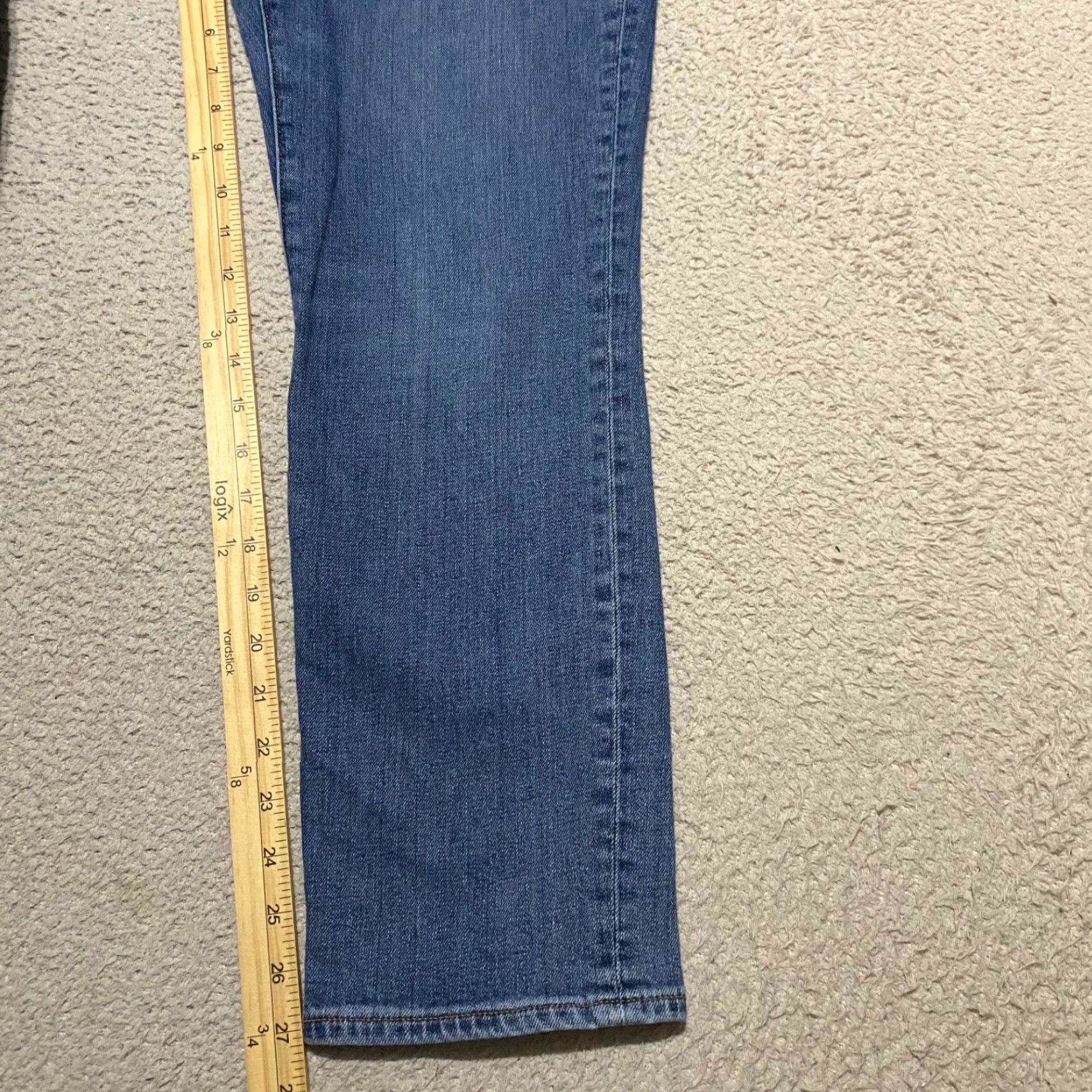 J.Crew J. Crew Womens Jeans Blue Denim Medium Wash Slim Boyfriend Distressed sz 29 Size 29" - 6 Thumbnail