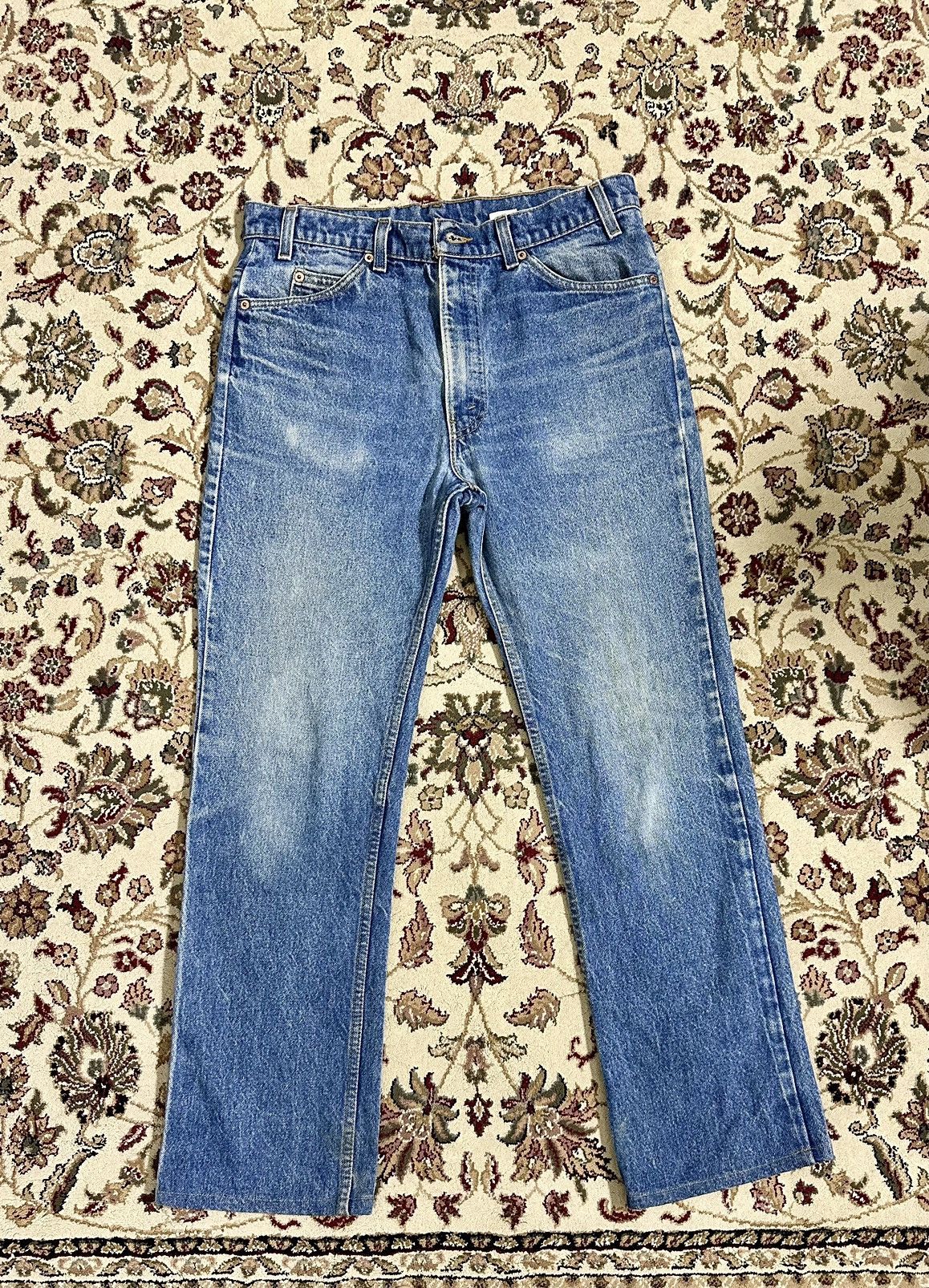 Vintage Levi’s 90’s 575 Orange Tab Made in USA Blue Jeans