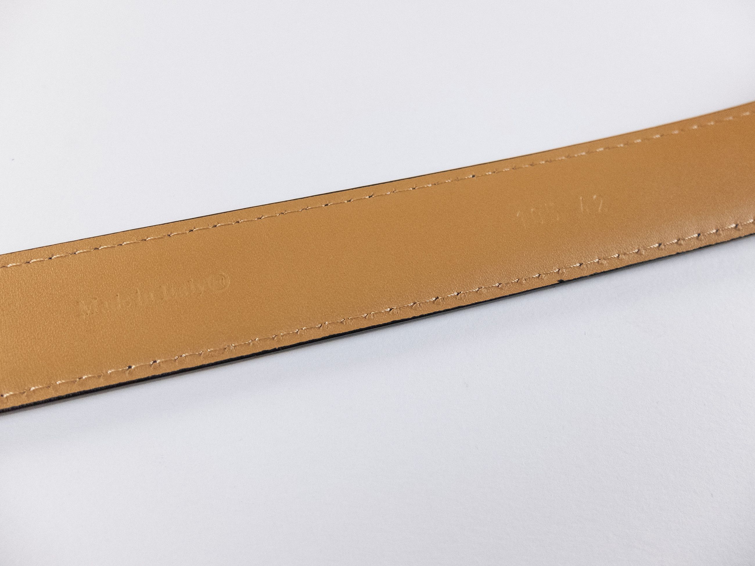 Berluti BERLUTI Paris black classic leather belt Size 80 Size 32 - 5 Thumbnail