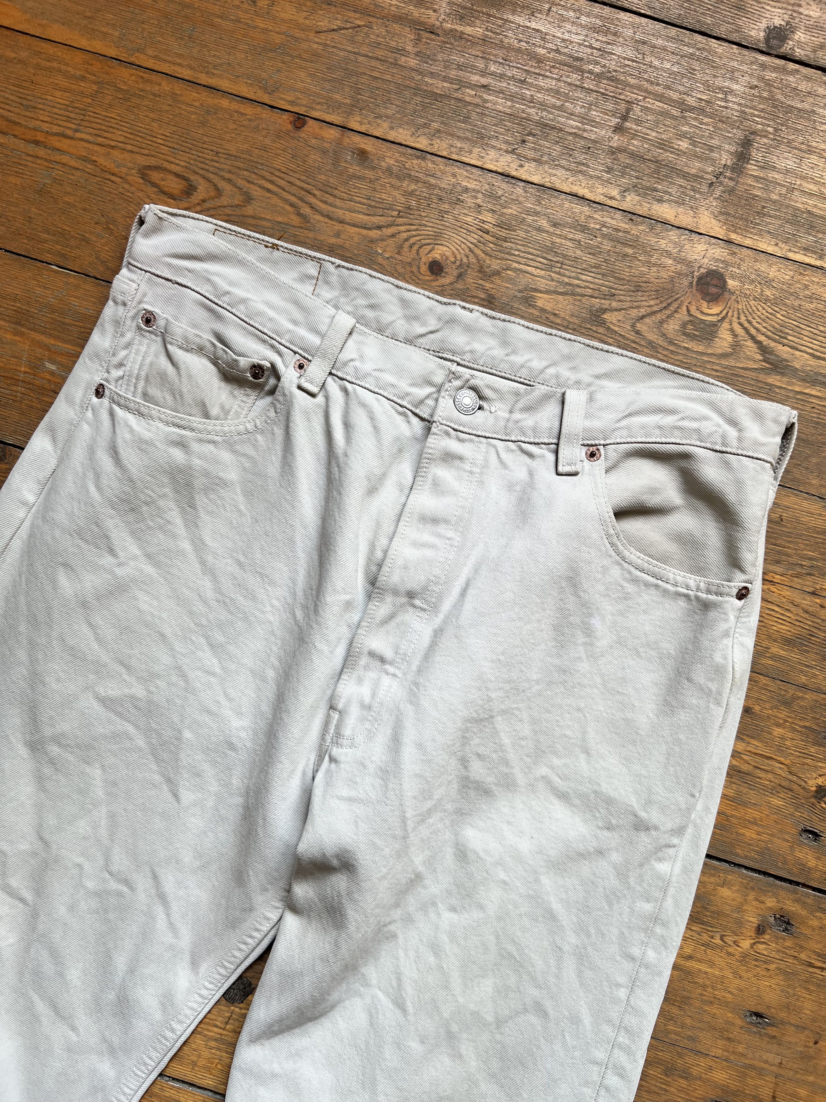 Levi's Vintage Clothing Levis Vintage Denime Heavy Chino Jeans Pants Size US 36 / EU 52 - 3 Thumbnail
