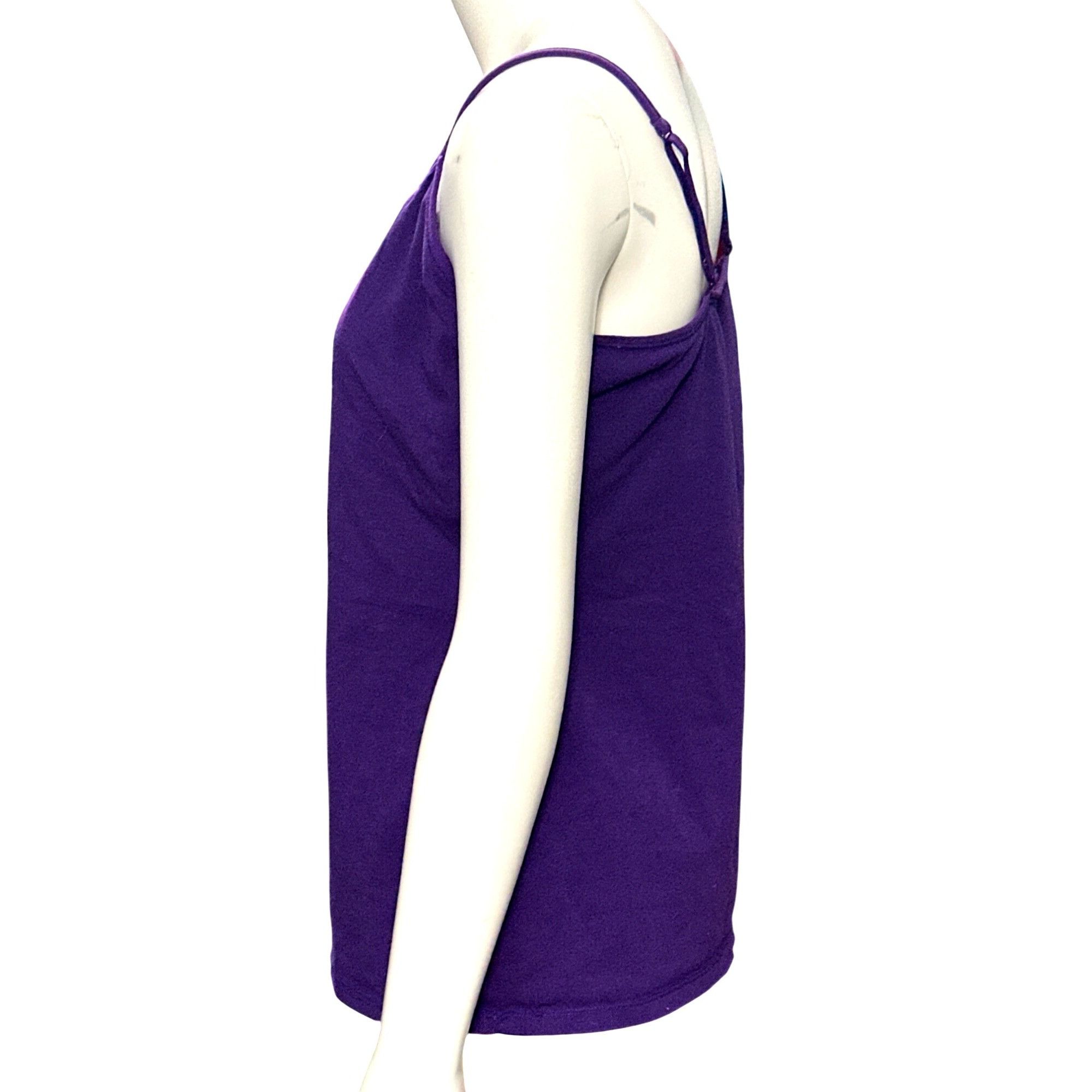 Other CCC Purple Adjustable Strap Camisole Built in Bra Size Mediu Size M / US 6-8 / IT 42-44 - 2 Thumbnail