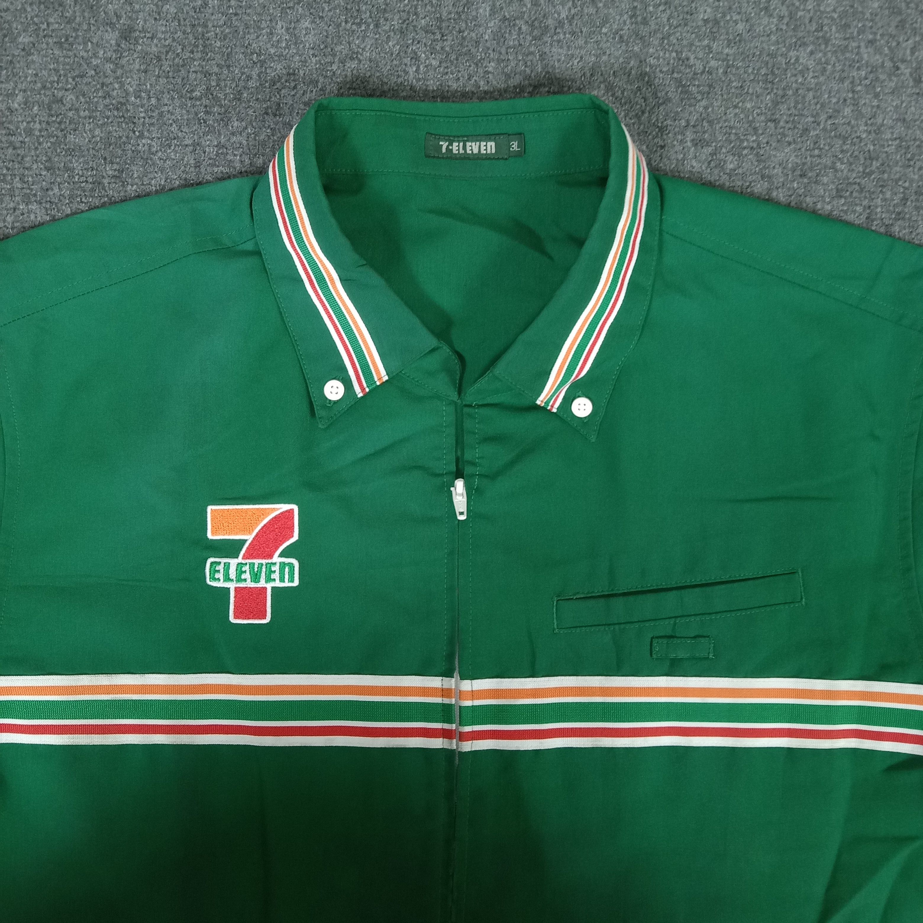 Japanese Brand × Vintage 7 Eleven Japanese Brand Uniform Jacket Size US L / EU 52-54 / 3 - 4 Thumbnail
