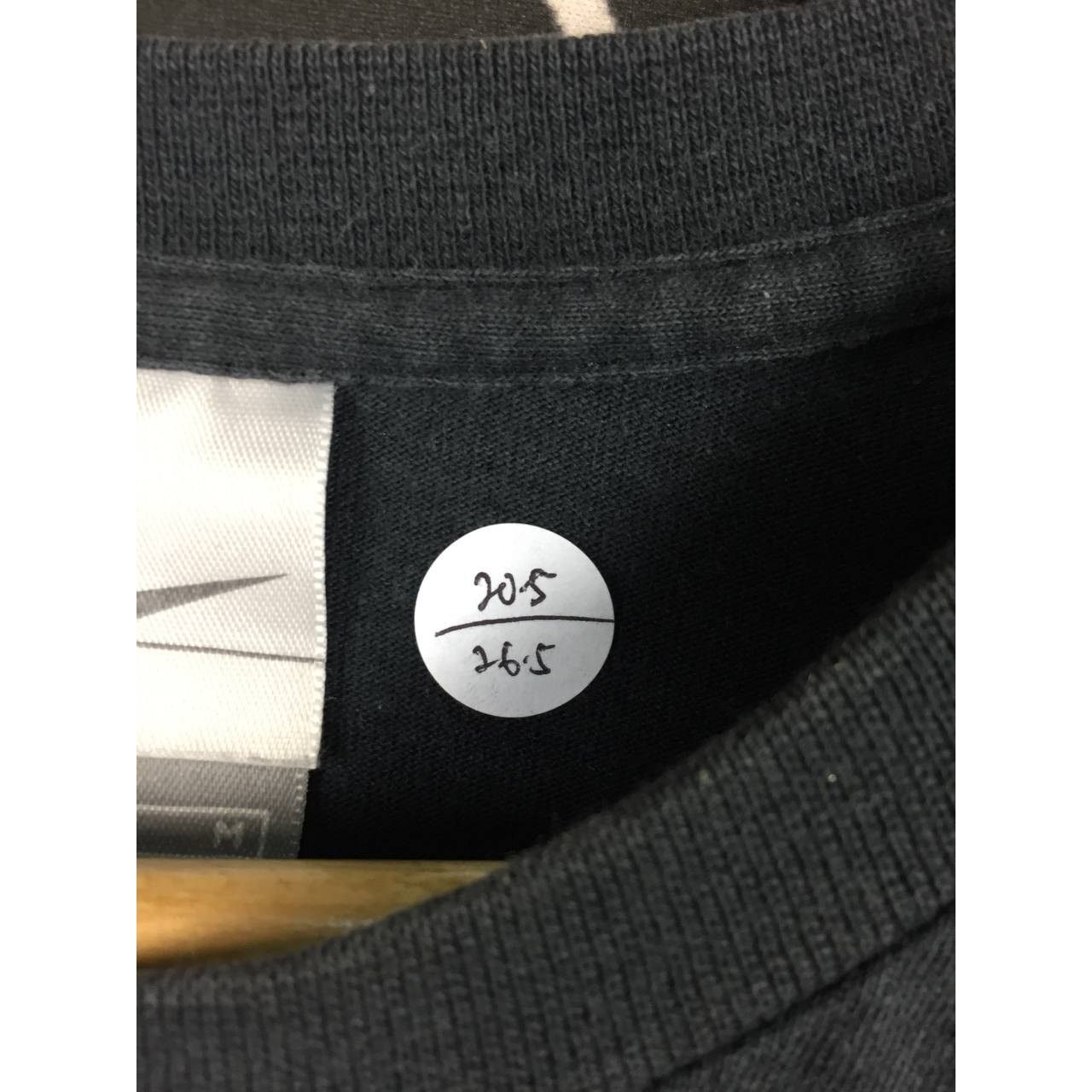 Nike × Vintage Vtg Y2K Nike Swoosh Embroidered Logo Tee Size M Size US M / EU 48-50 / 2 - 14 Thumbnail