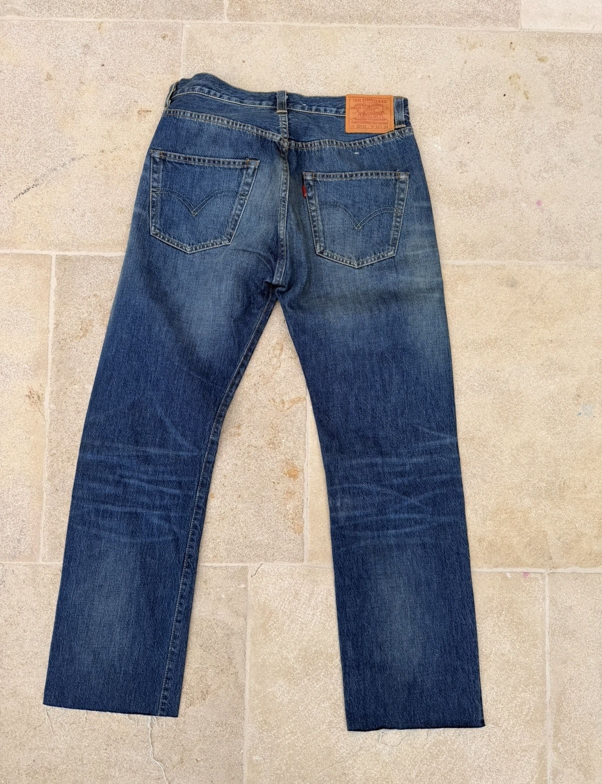 LVC LVC 501XX 32x34 RAW HEM Size US 32 / EU 48 - 3 Thumbnail