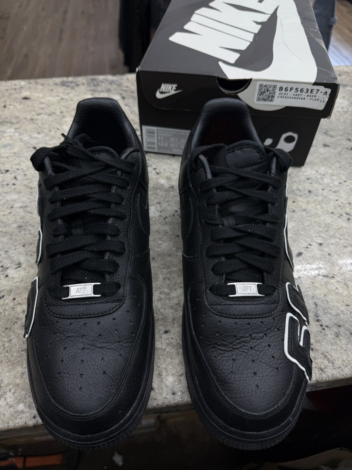 Nike Nike Air Force 1 Low Cactus Plant Flea Market Black Size US 11 / EU 44 - 3 Thumbnail