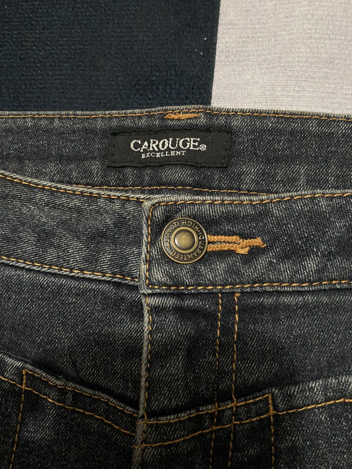 Hysteric Glamour CAROUGE BOOT CUT DENIM PANTS Size US 32 / EU 48 - 6 Thumbnail