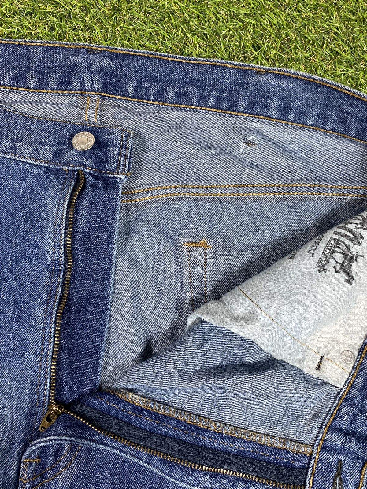 Levi's Vintage 90s Levis 550 jeans streetwear big size size 40x30 Size US 40 / EU 56 - 3 Thumbnail