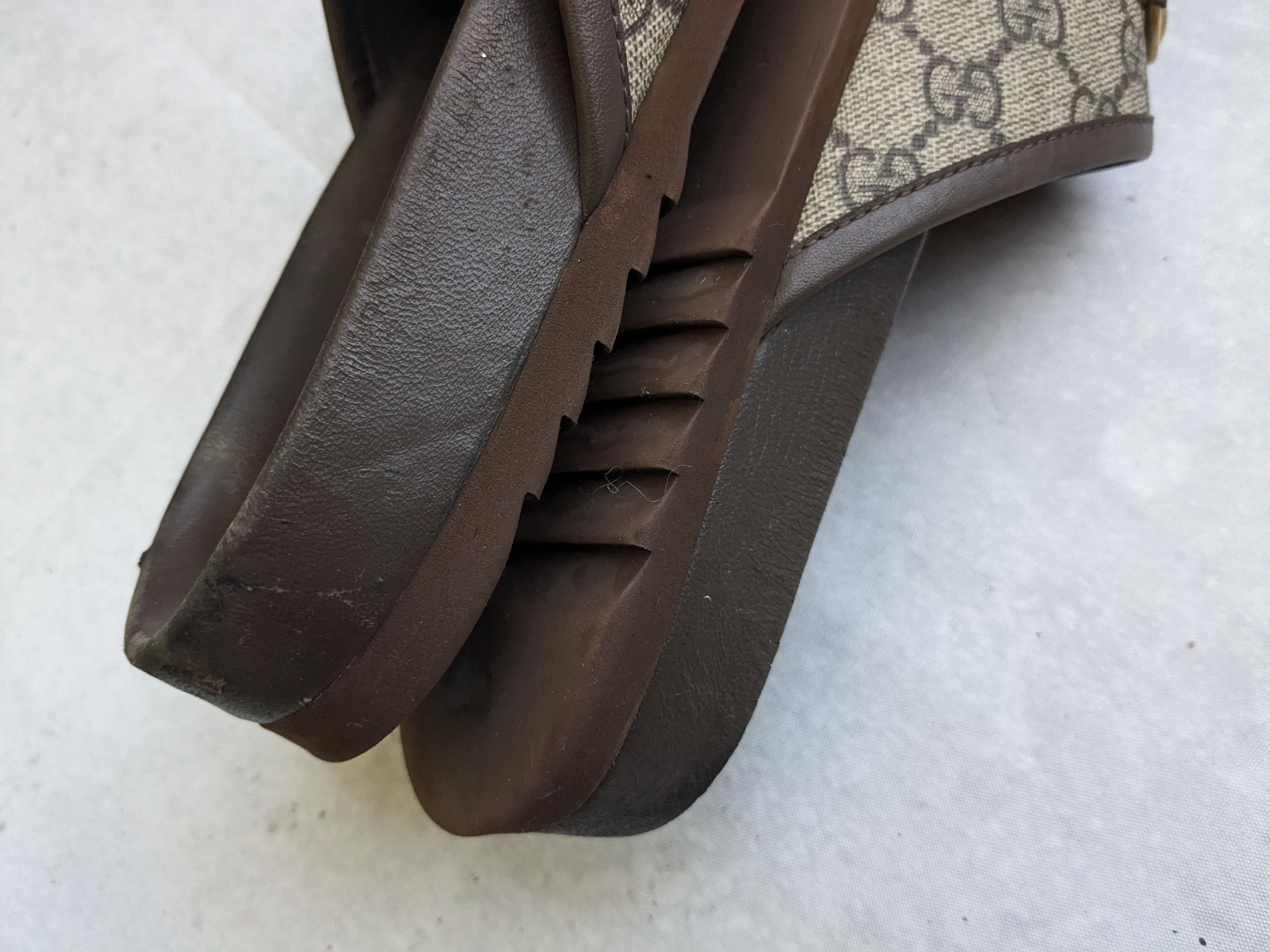 Gucci Gucci Horsebit Loafers Mules Brown 12.5 Leather Size US 12.5 / EU 45-46 - 8 Thumbnail