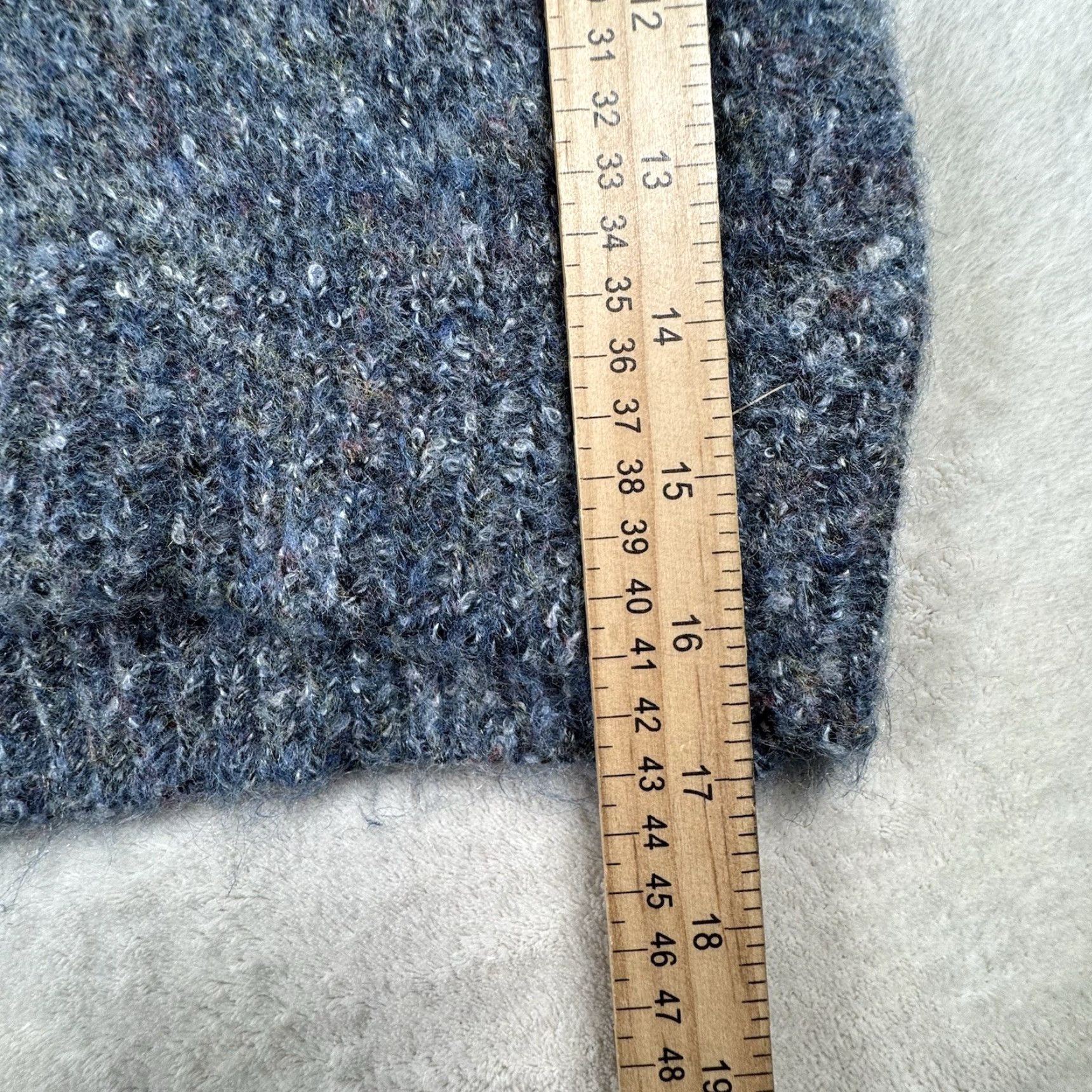 Vintage Lumiere Sweater Pullover Womens Size L Blue Crew Neck Long Sleeve Knit Regular Pattern Solid Size L / US 10 / IT 46 - 6 Thumbnail