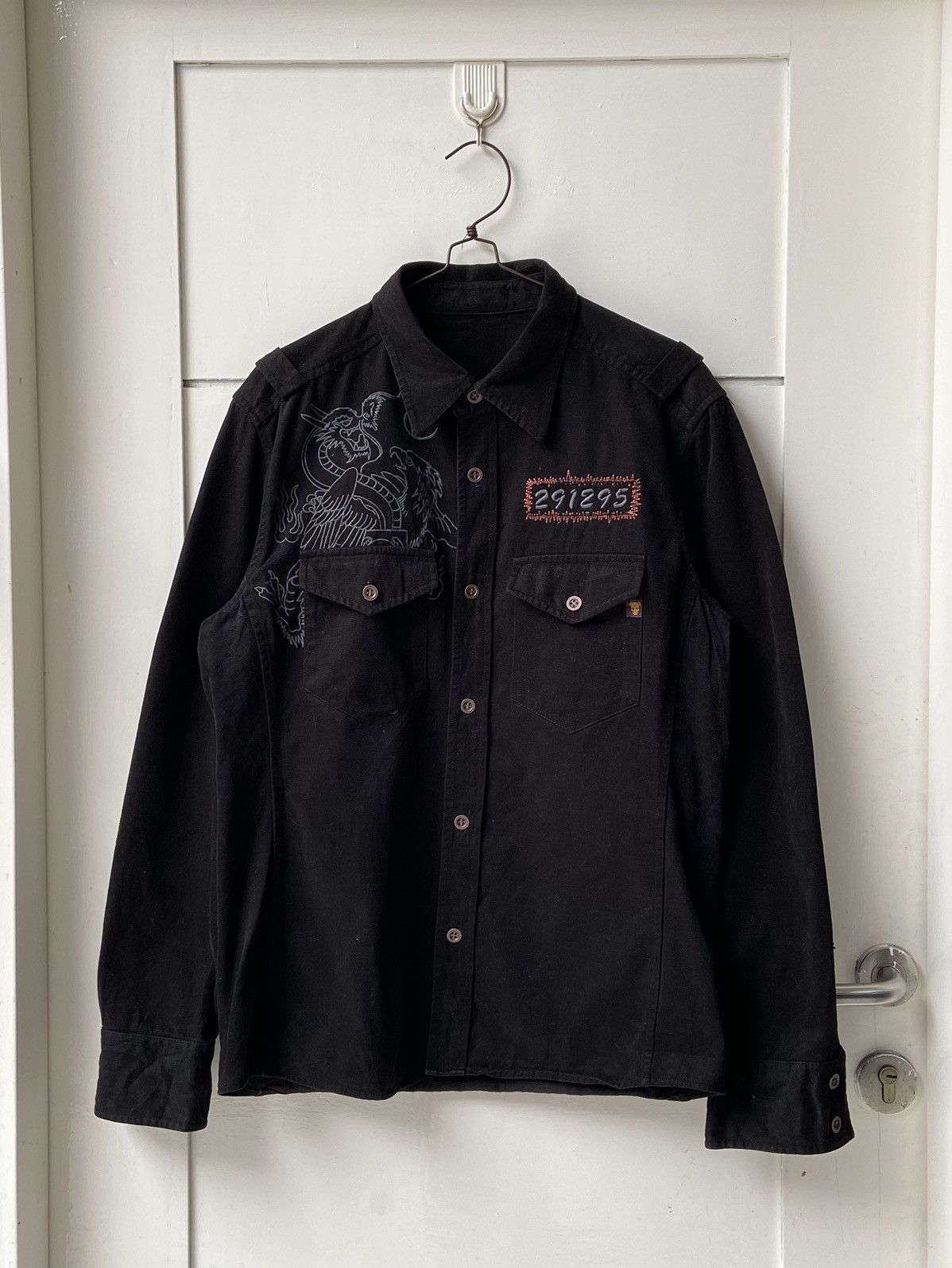 11.28.23 - VTG DENIM ZIP JACKET - 291295 = HOMME
