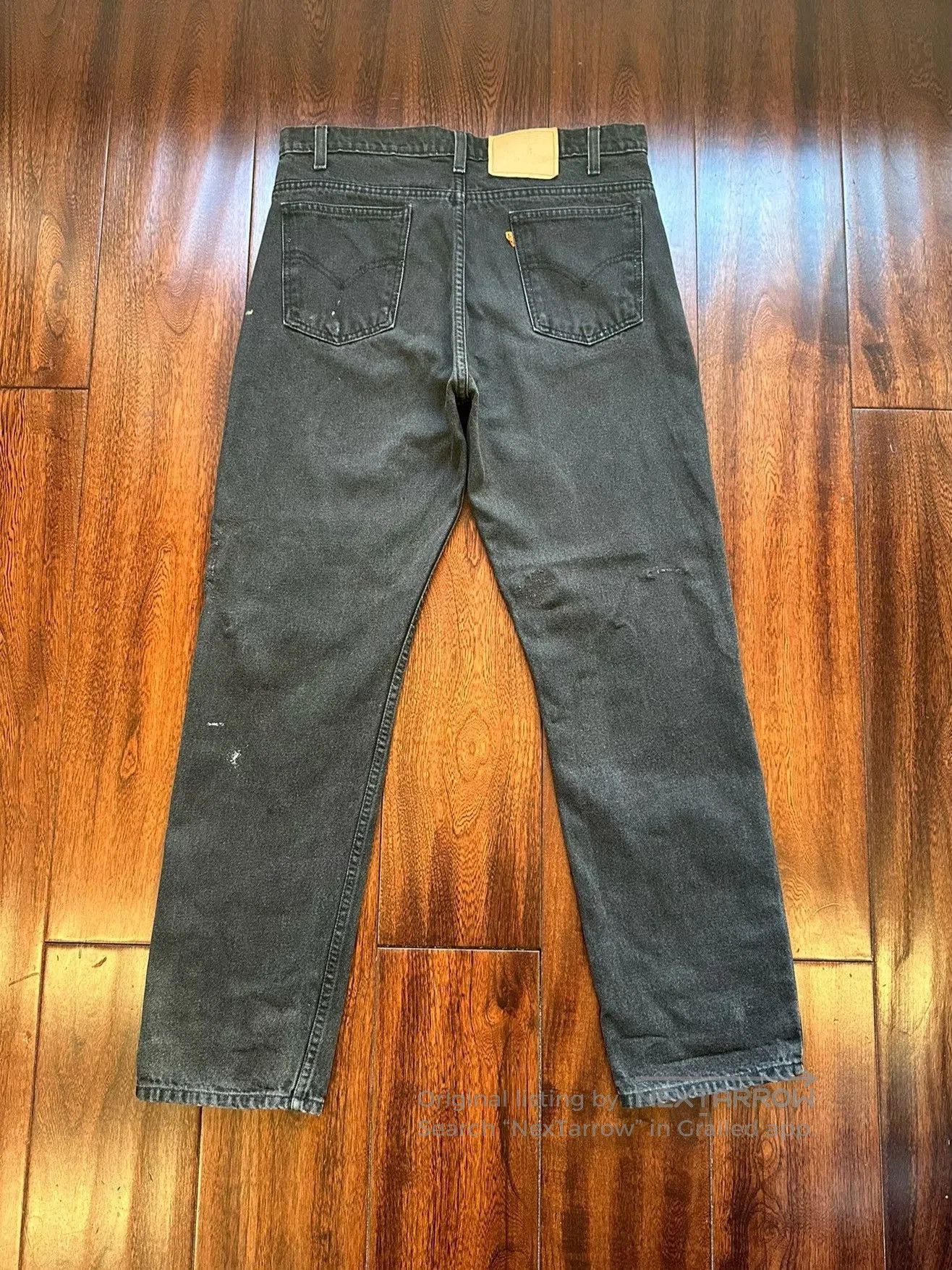 Vintage Vintage Levi's 501 Black 90s USA. Size US 33 - 2 Thumbnail