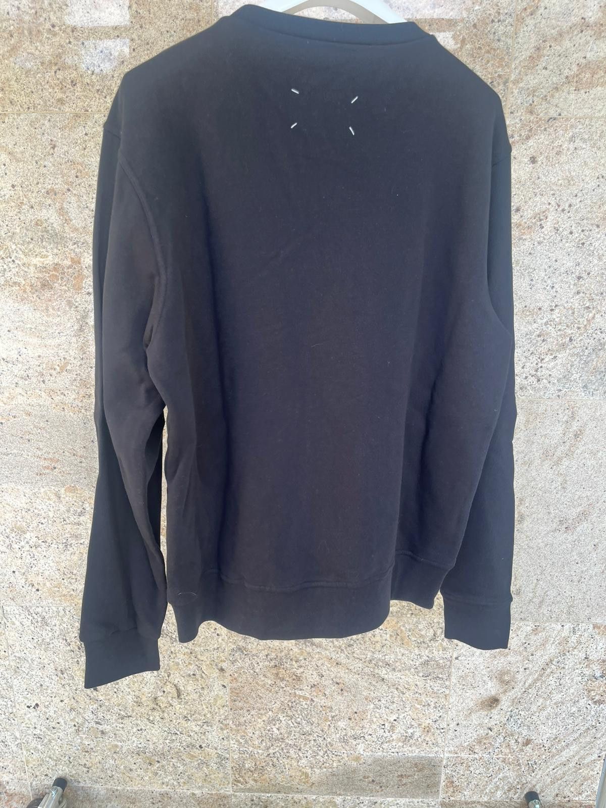 Maison Margiela Box Logo Crewneck Sweater in Black Size US L / EU 52-54 / 3 - 16 Thumbnail
