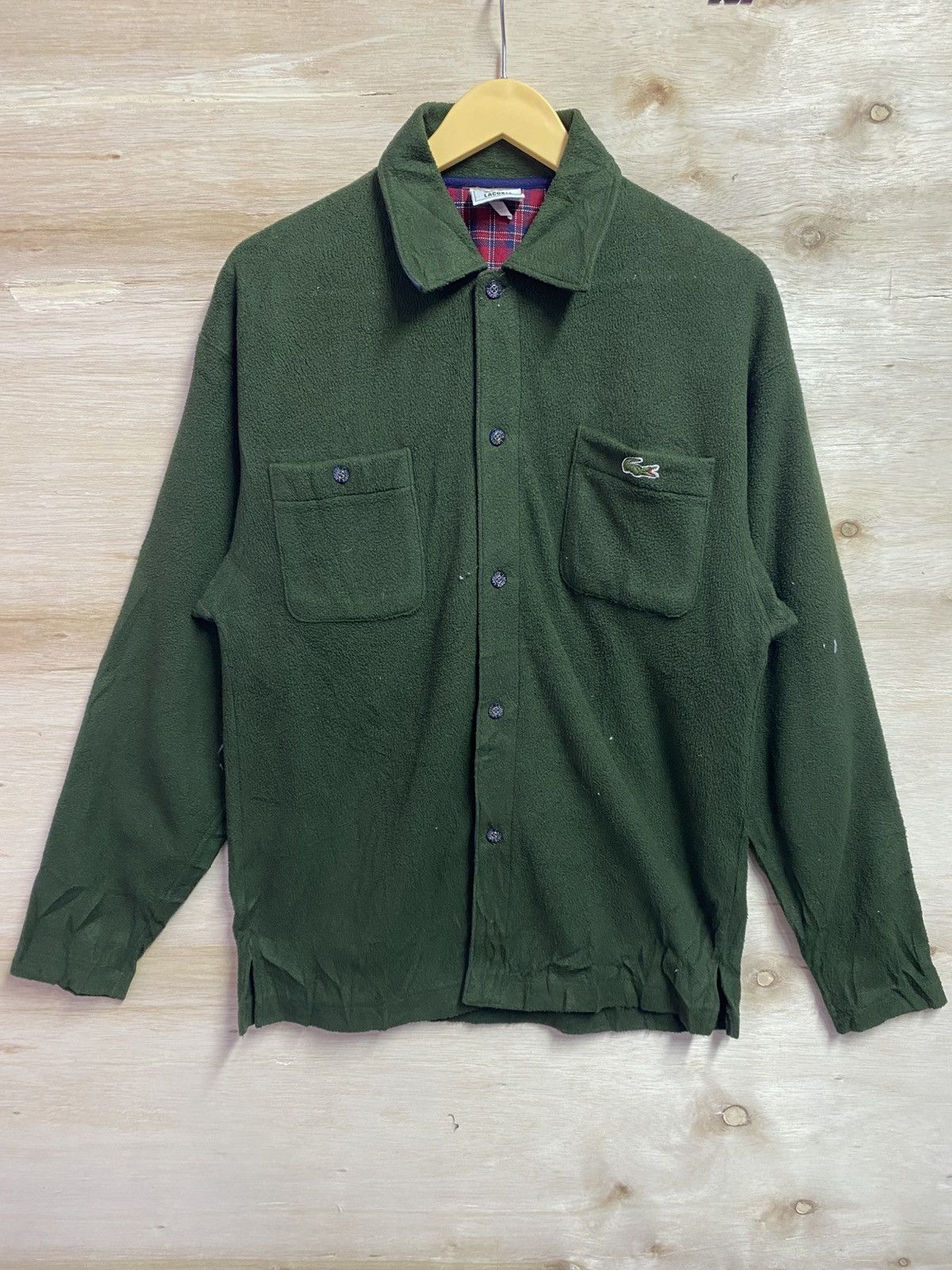 Lacoste Lacoste buttons ups fleece jacket Size US L / EU 52-54 / 3 - 1 Thumbnail