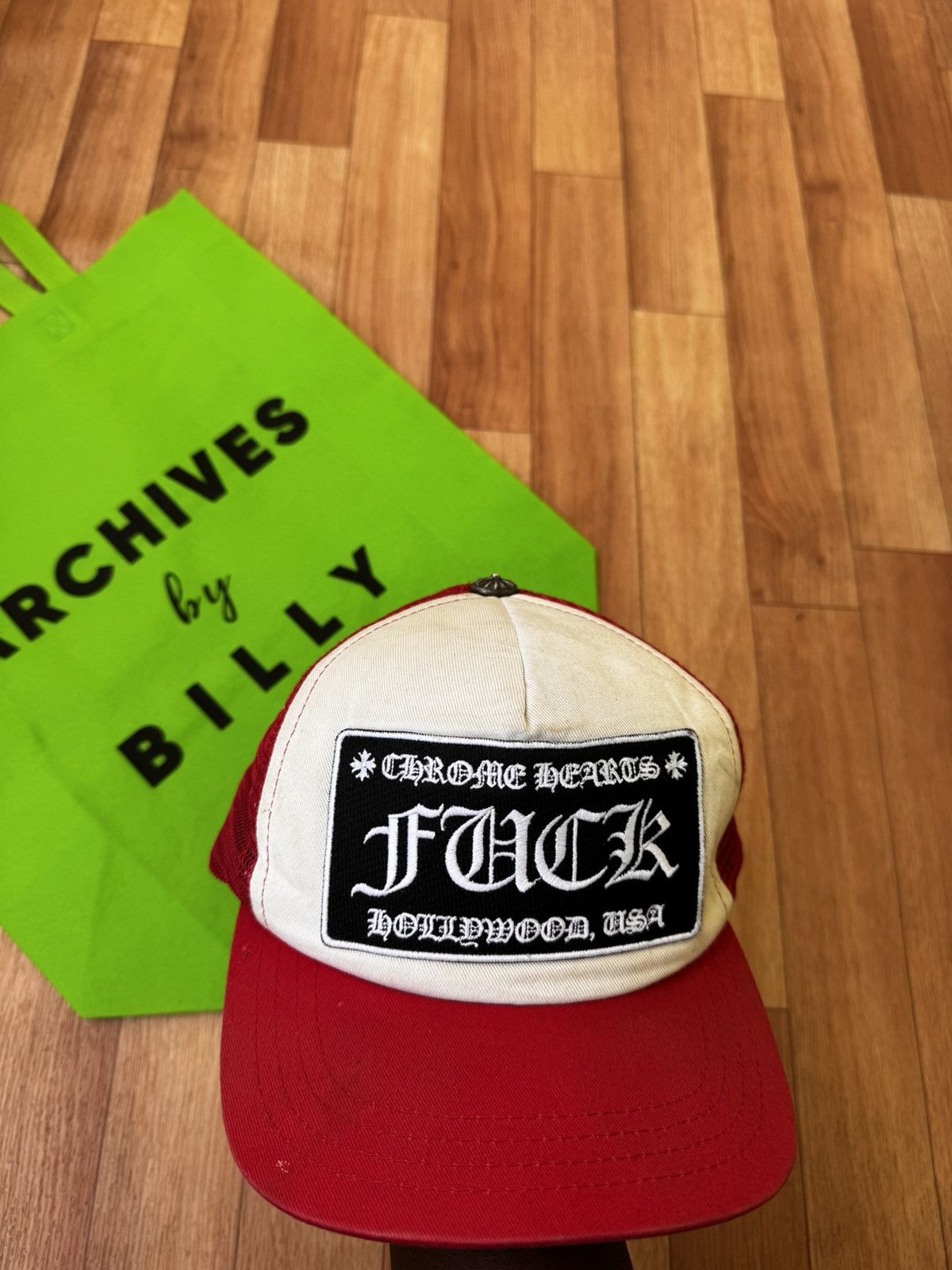 Chrome Hearts Chromehearts Hollywood Truckers Hat Size ONE SIZE - 2 Thumbnail