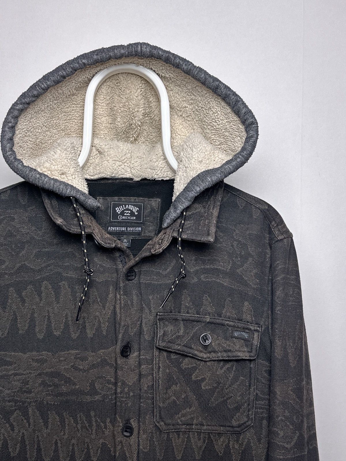 Billabong Billabong Recycler Adventure Division Flannel Hooded Jacket Size US M / EU 48-50 / 2 - 3 Thumbnail
