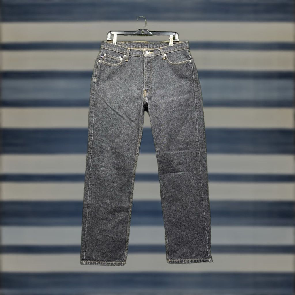 Polo Ralph Lauren RALPH LAUREN VINTAGE Jeans 34x32 Straight Leg Denim Y2K Americana Blue Mens Size US S / EU 44-46 / 1 - 1 Thumbnail