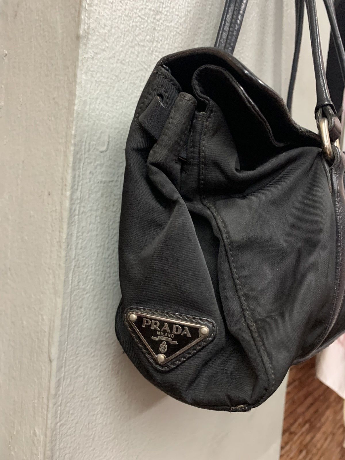 Prada Prada leather nylon bag Size ONE SIZE - 4 Thumbnail
