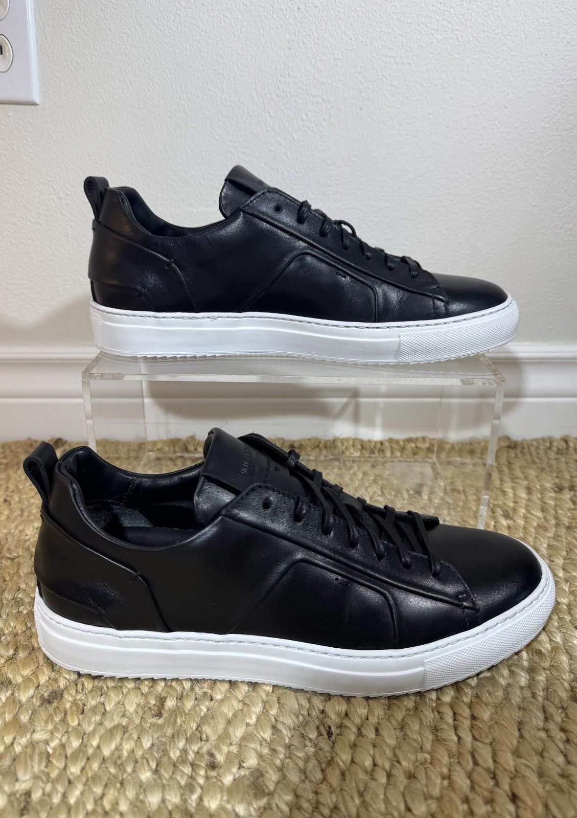 Other Italy Untamed Street Size 40 Skye Black Leather Shoes Mens 7 Size US 7 / EU 40 - 2 Thumbnail