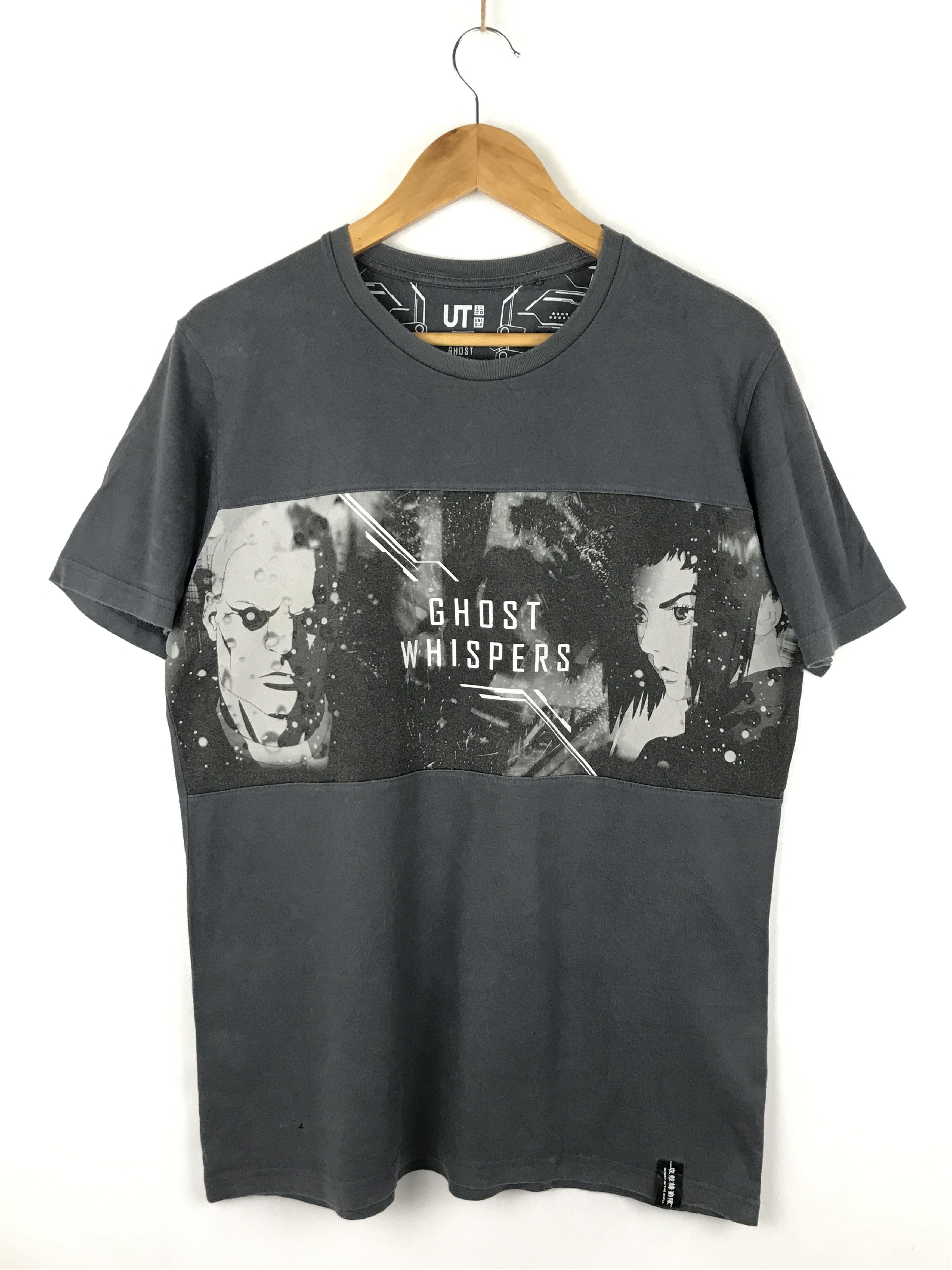 image of Japanese Uniqlo X Ghost In The Shell Arise Tees in Black, Men's (Size Medium)