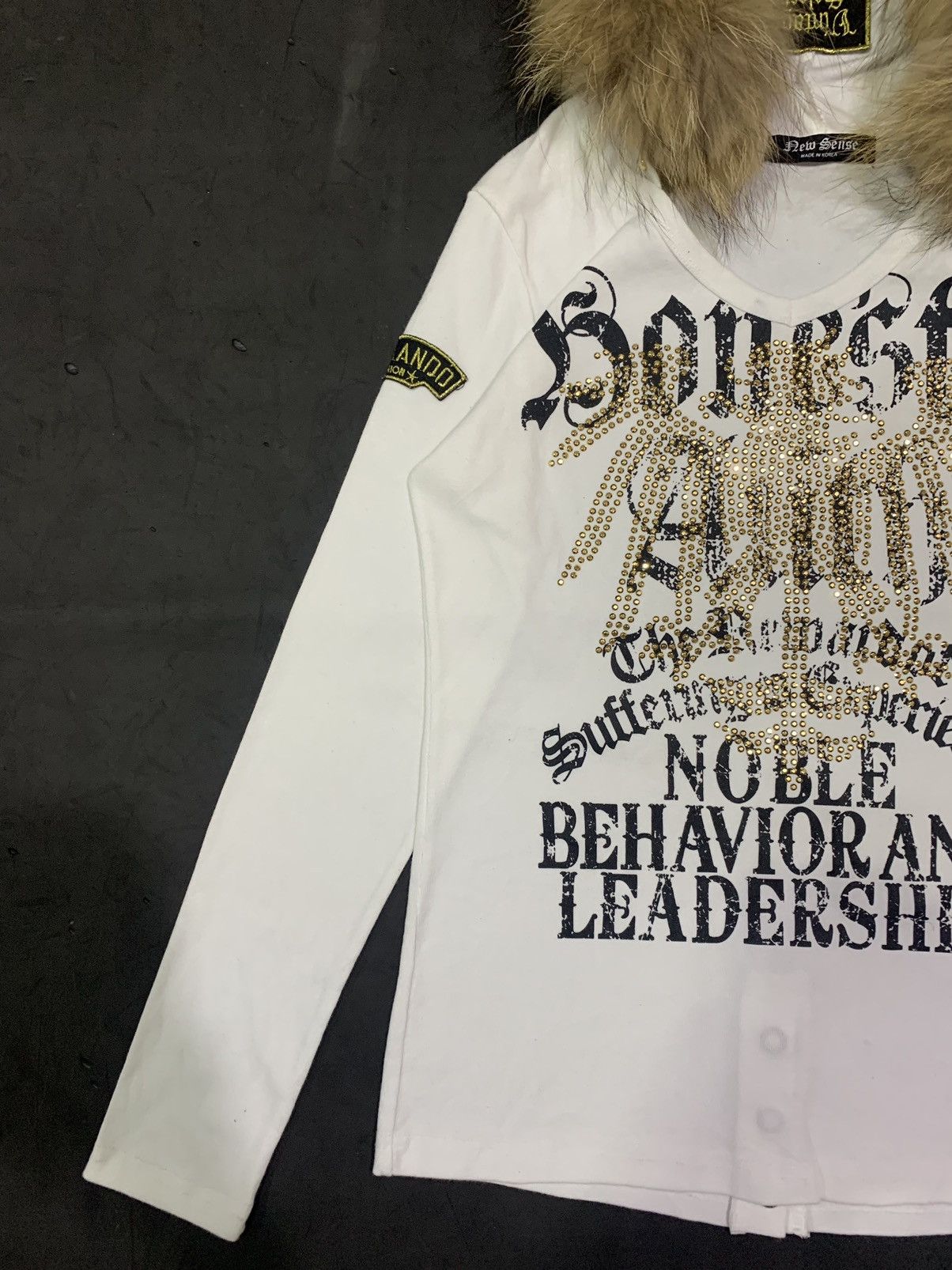 If Six Was Nine 🖤BLACKDAY🖤NewSense FurHoodie poem studded ifsixwasnine Size US M / EU 48-50 / 2 - 4 Thumbnail