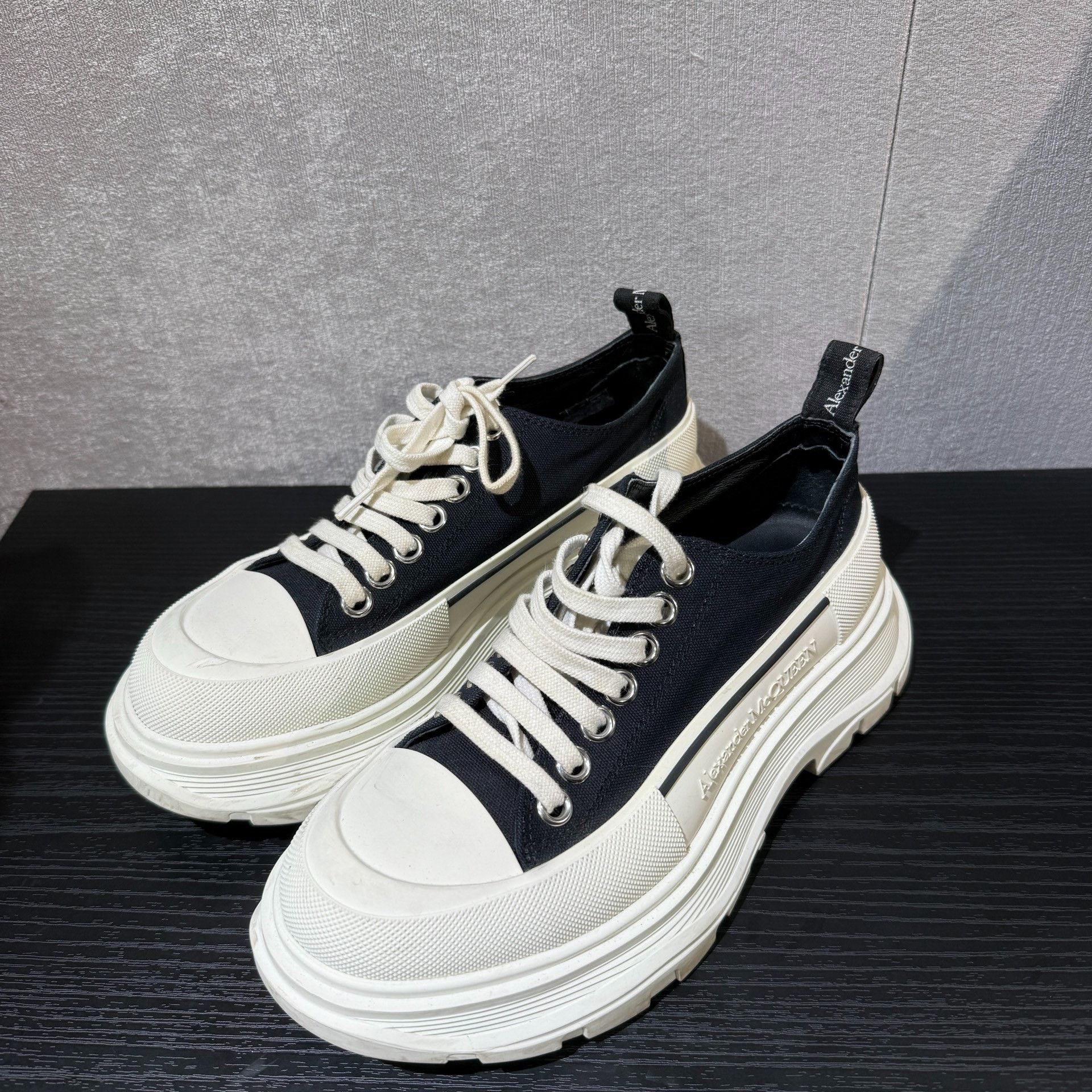 Alexander McQueen Alexander McQueen Thick Sole Canvas Shoes Size US 6.5 / IT 36.5 - 1 Thumbnail