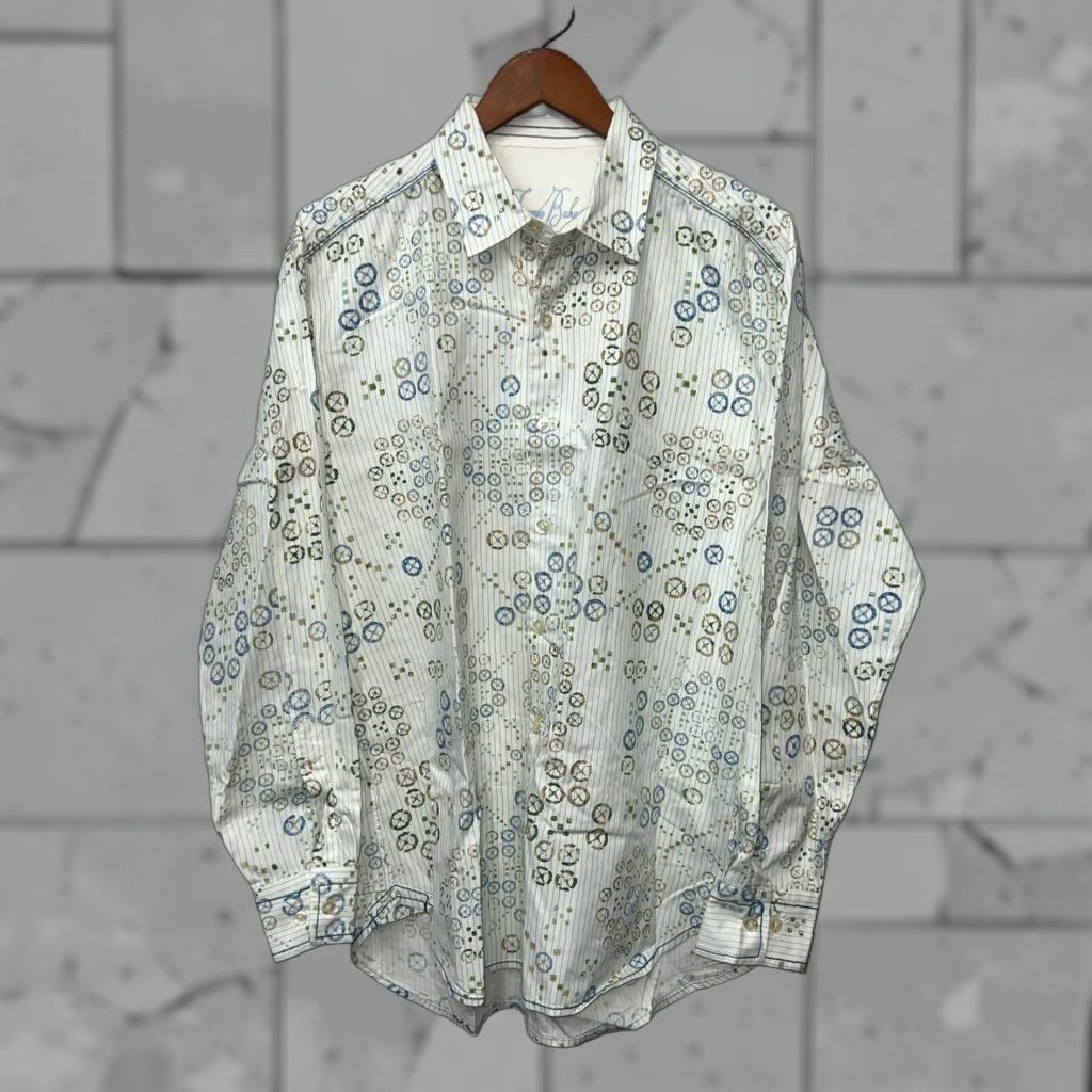 Tommy Bahama Tommy Bahama White Silk Blend Button-Up Shirt Mens M White Silk Blend Button-Up Shirt Mens M Size US M / EU 48-50 / 2 - 1 Thumbnail