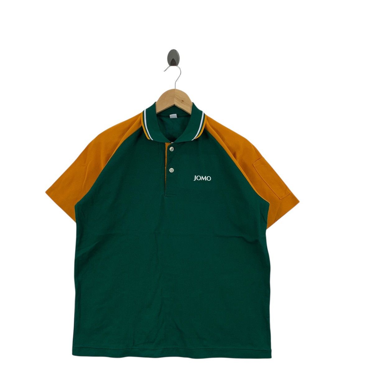 Vintage Vintage JOMO JAPAN ENERGY Company Engineer Polo Tee Shirt Size US M / EU 48-50 / 2 - 4 Thumbnail