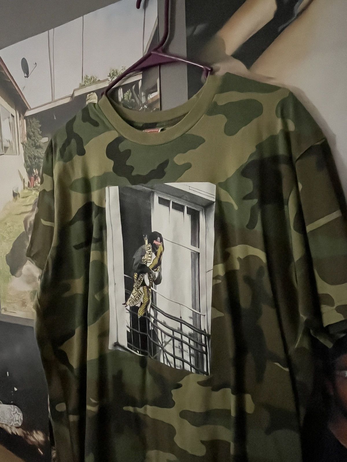 Antihero × Supreme Supreme X Anti Hero - Balcony Tee Size US M / EU 48-50 / 2 - 3 Thumbnail