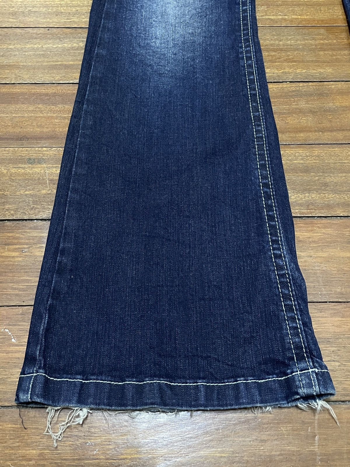 If Six Was Nine × Japanese Brand × Vintage Very Rare Vintage Japanese Brand Maurices Flared Jeans 2000s Size US 31 - 5 Thumbnail