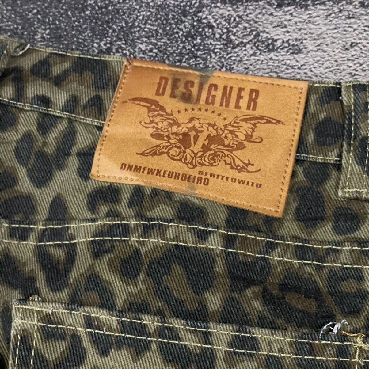 Japanese Brand × Supreme × Yohji Yamamoto Leopard baggy pants Size US 34 / EU 50 - 5 Thumbnail