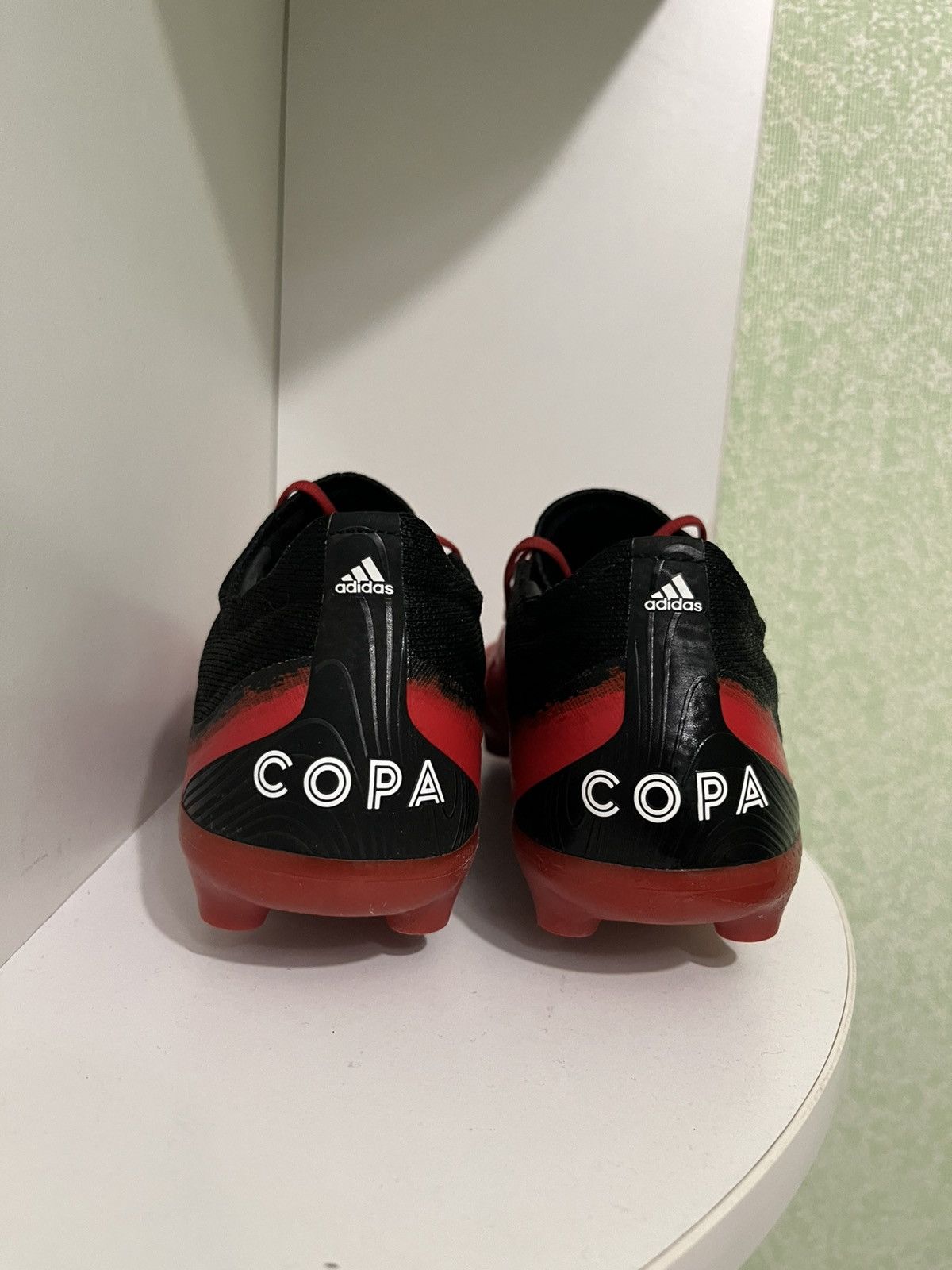 Adidas Adidas COPA 19.1 SG Soft Ground Football Boots Black/Red Size US 7 / EU 40 - 5 Thumbnail