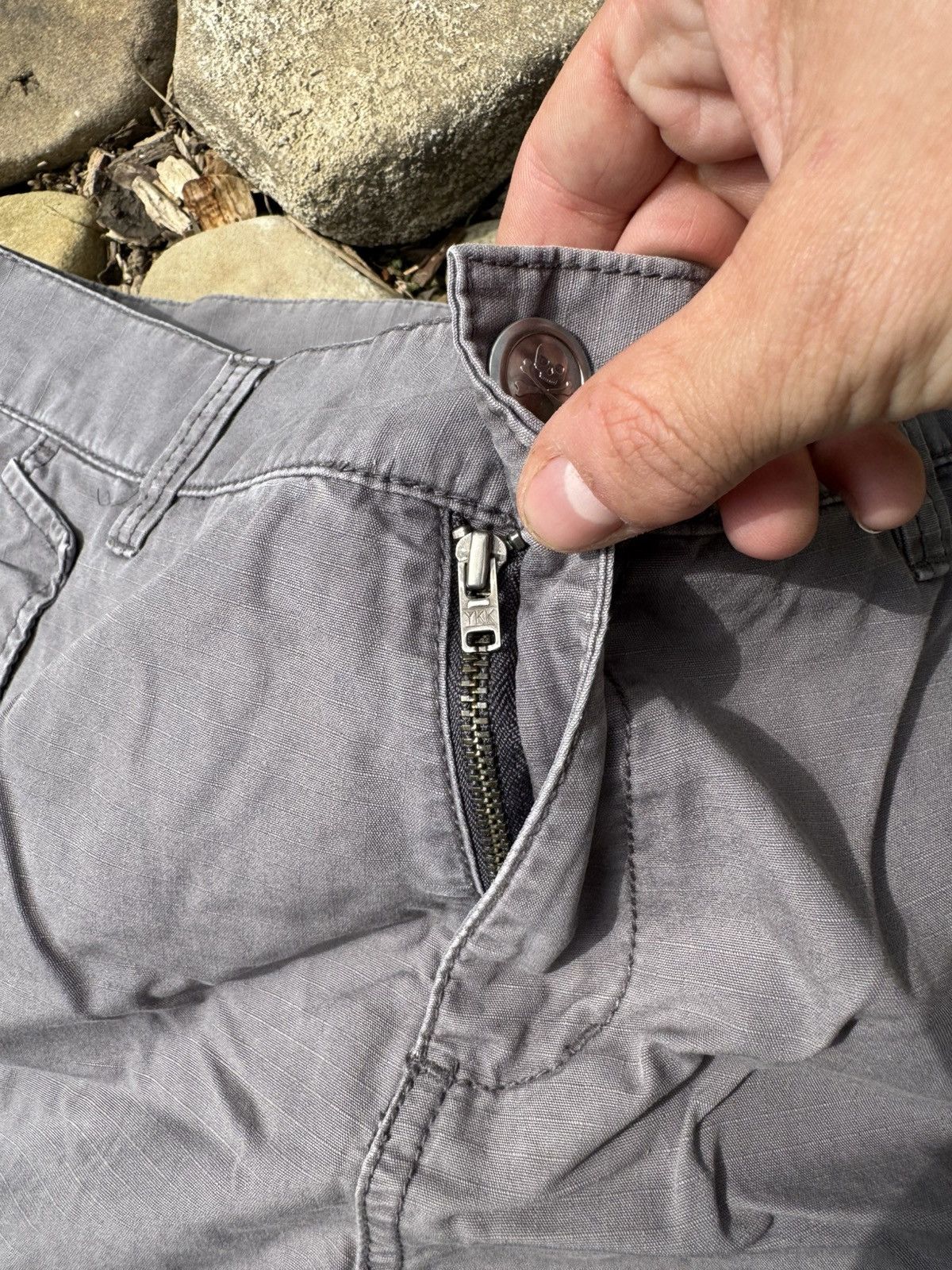 Vintage Crazy Vintage Baggy Distressed Cargo Pants Size US 33 - 5 Thumbnail