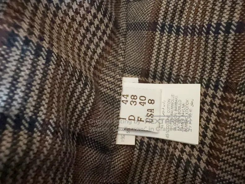 Brunello Cucinelli Brunello Cucinelli Plaid straight leg pants Size 28" / US 6 / IT 42 - 7 Thumbnail