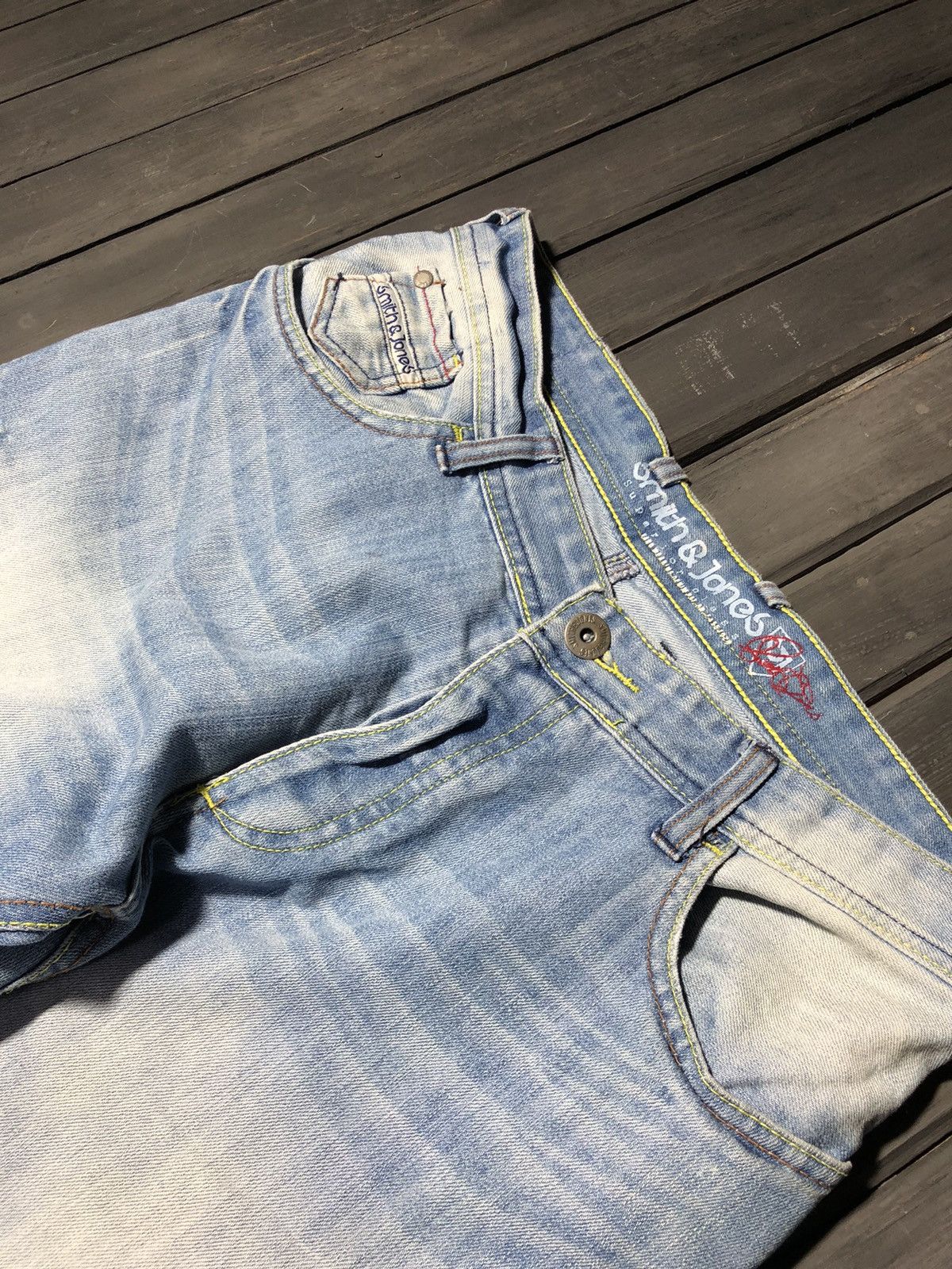 Hysteric Glamour × If Six Was Nine × Japanese Brand VINTAGE 💥HYSTERIC GLAMOUR STYLE DISTRESSED JEANS 90S Size US 32 / EU 48 - 6 Thumbnail