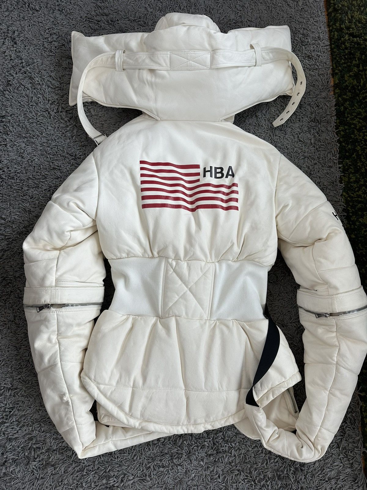 Hood By Air Sample leather bondage jacket Size US M / EU 48-50 / 2 - 4 Thumbnail